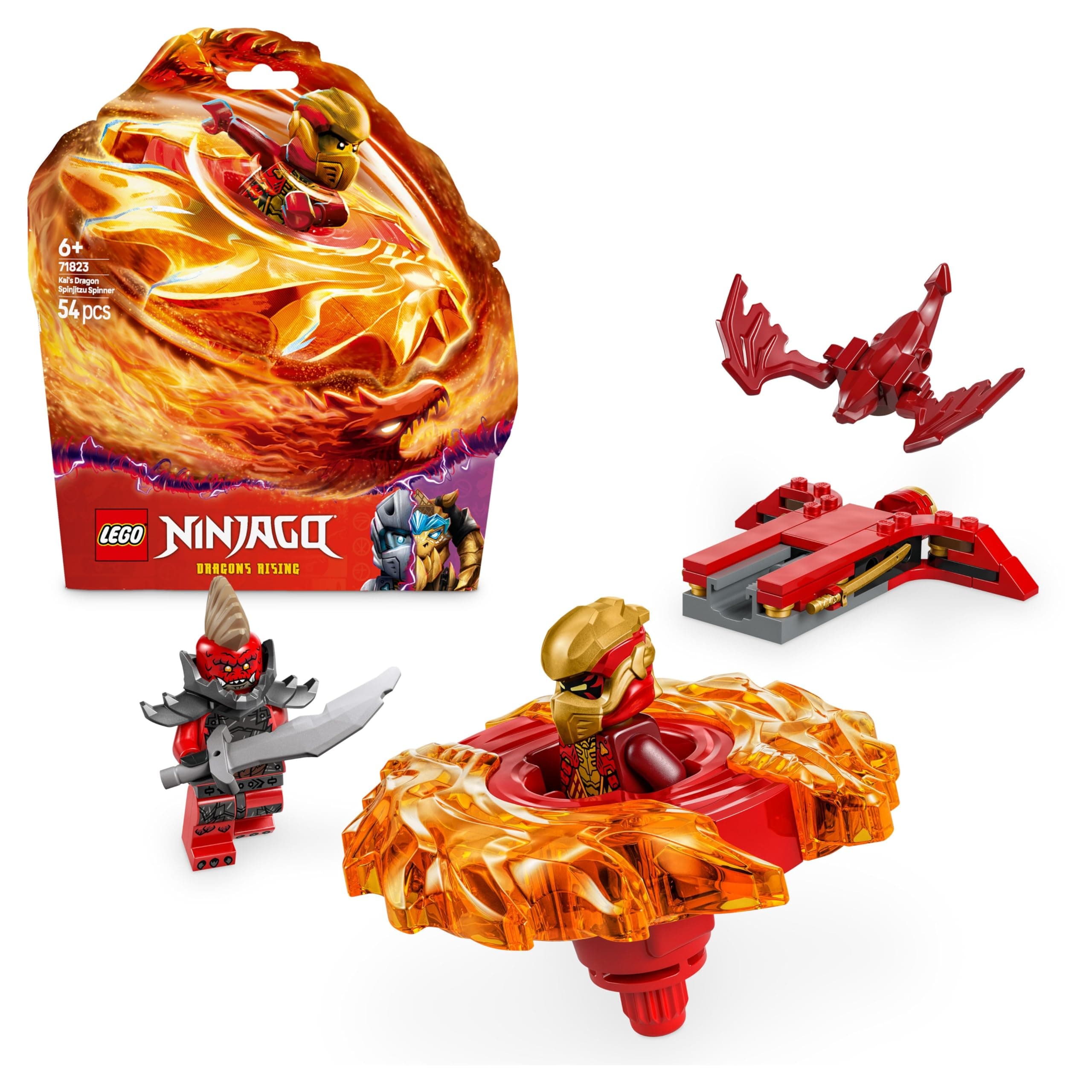 LEGO® NINJAGO™ 71823 - Спинер на Кай за драконово спинджицу
