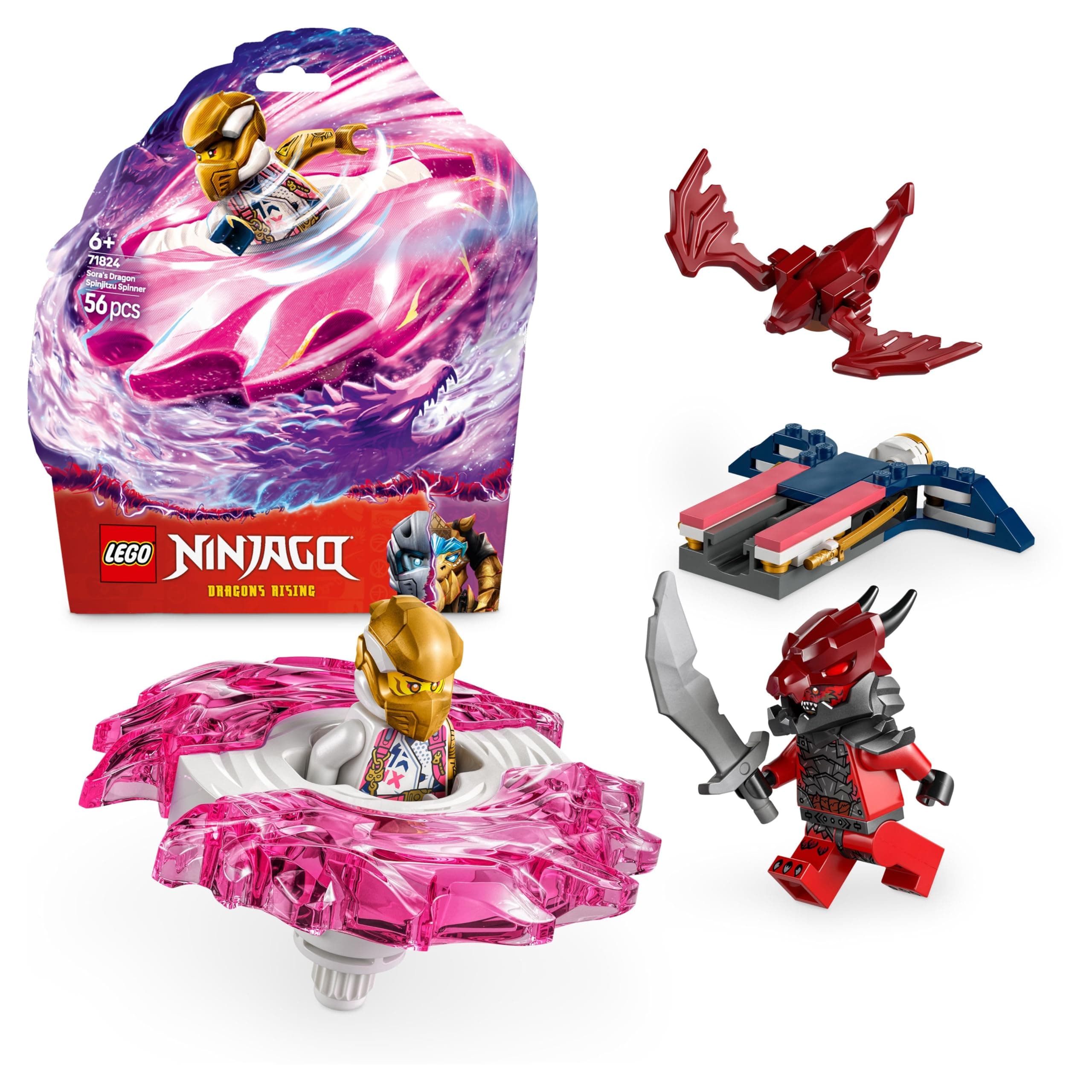 LEGO® NINJAGO™ 71824 - Спинер на Сора за драконово спинджицу