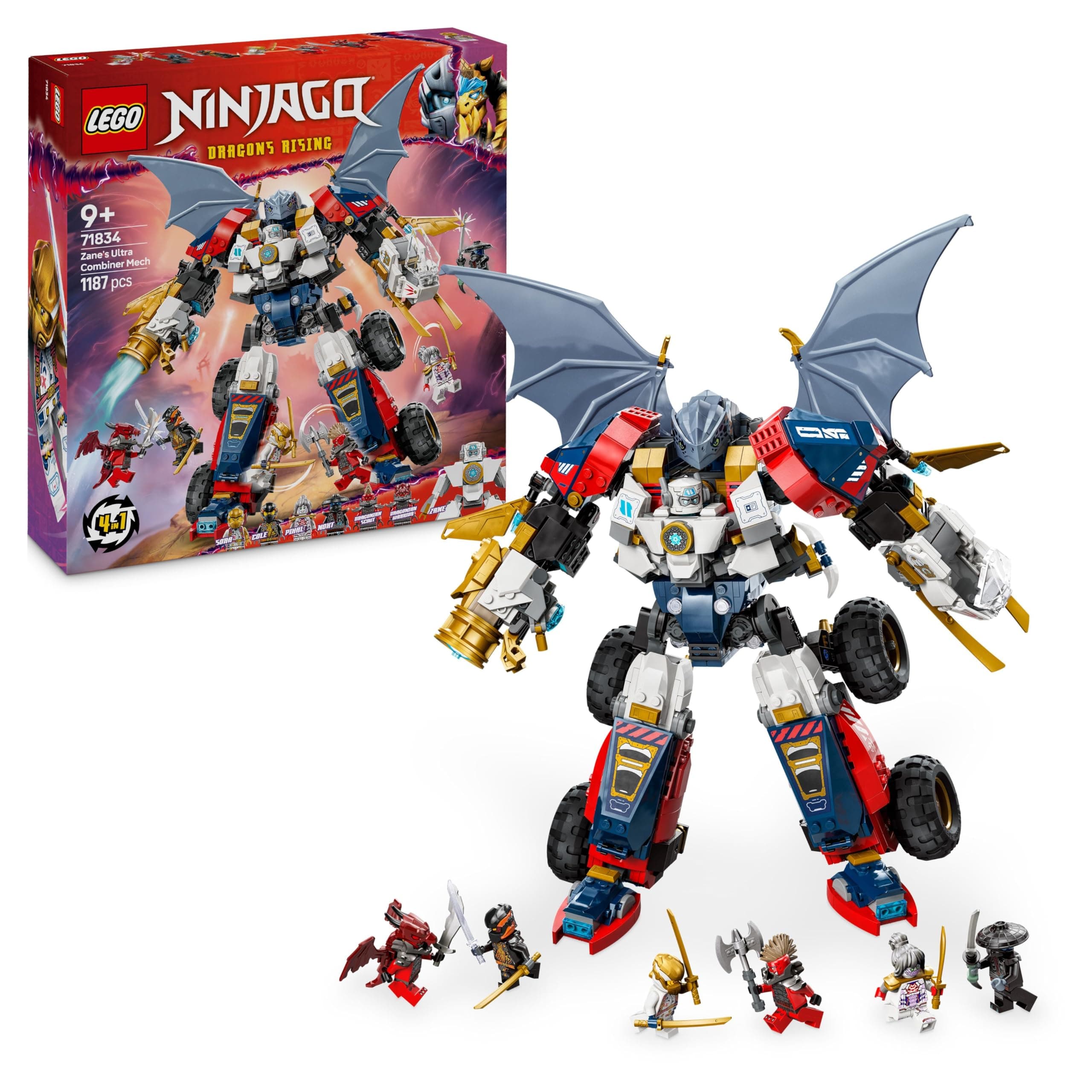 LEGO® NINJAGO™ 71834 - Робот-ултракомбинатор на Зейн