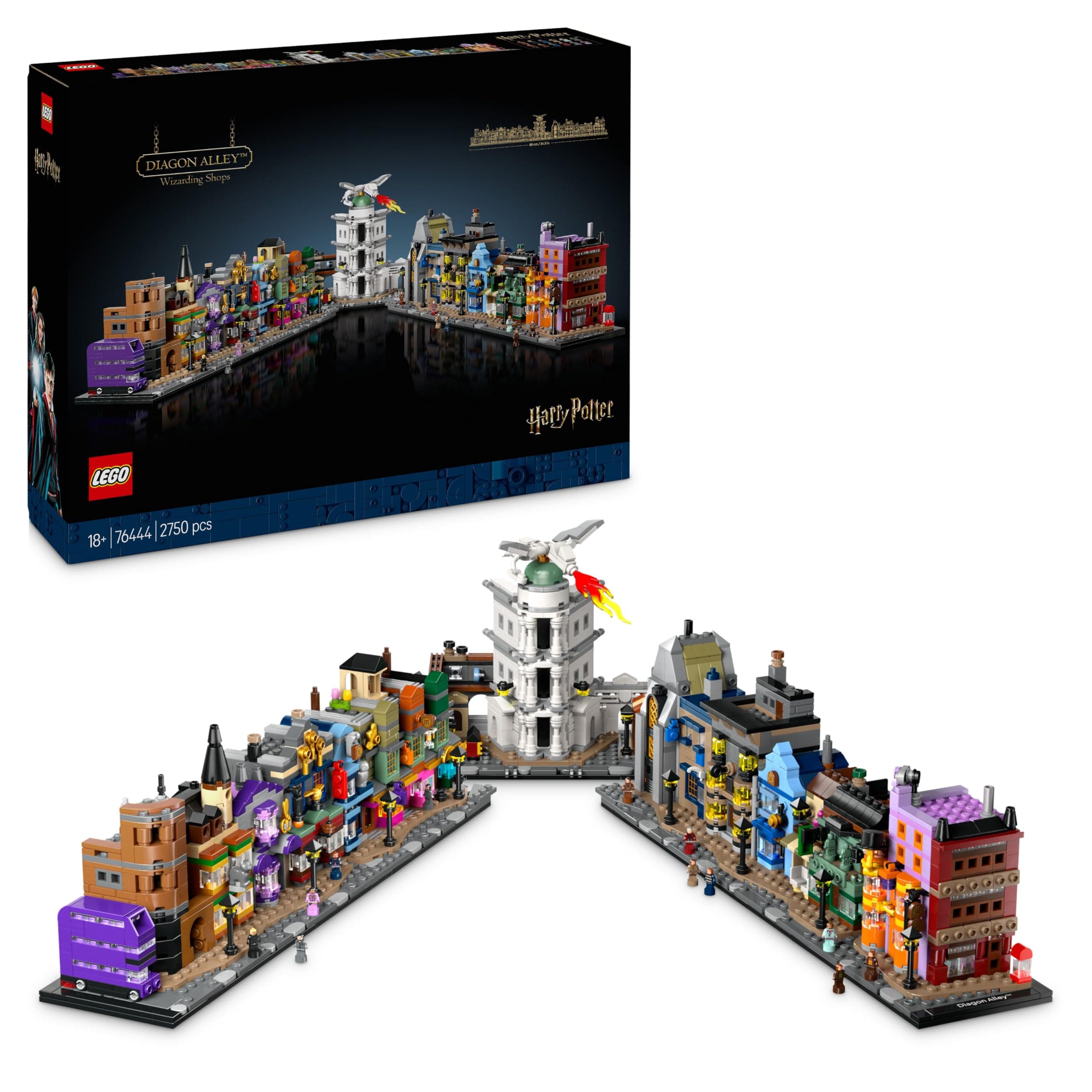 LEGO® Harry Potter 76444 - Магьоснически магазини „Диагон-али“