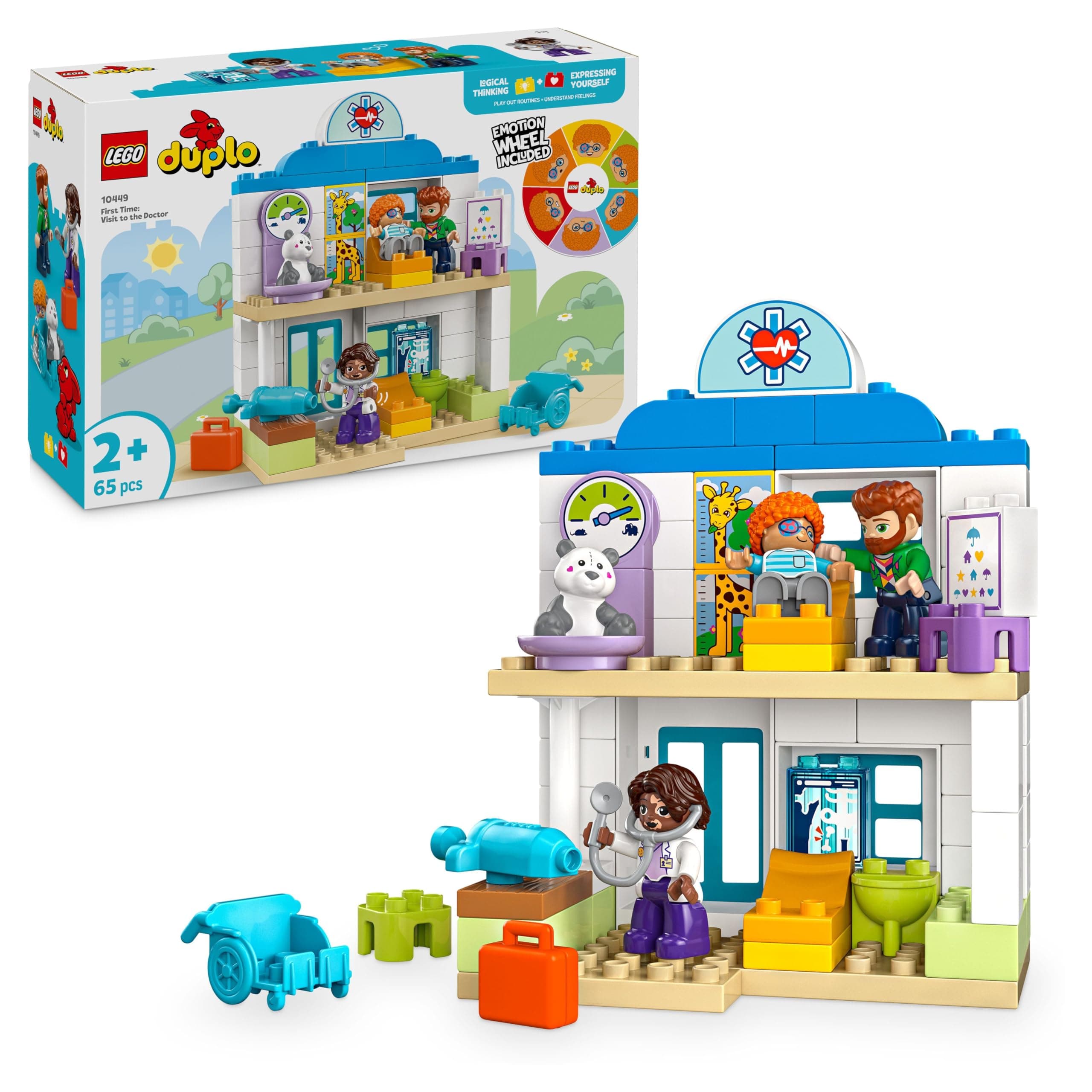 LEGO® DUPLO 10449 - Първо посещение при лекаря