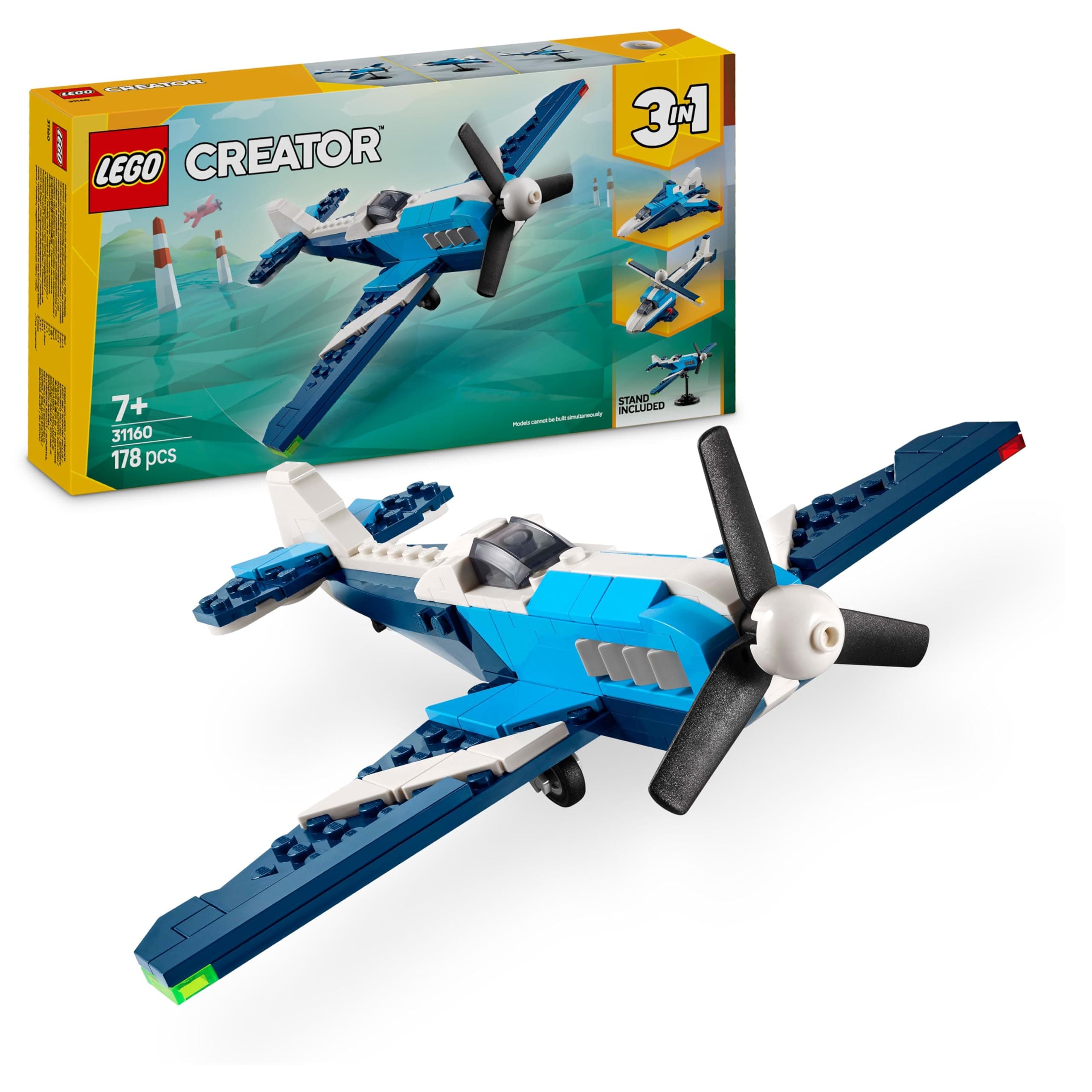LEGO® Creator 31160 - Летателни средства: Състезателен самолет