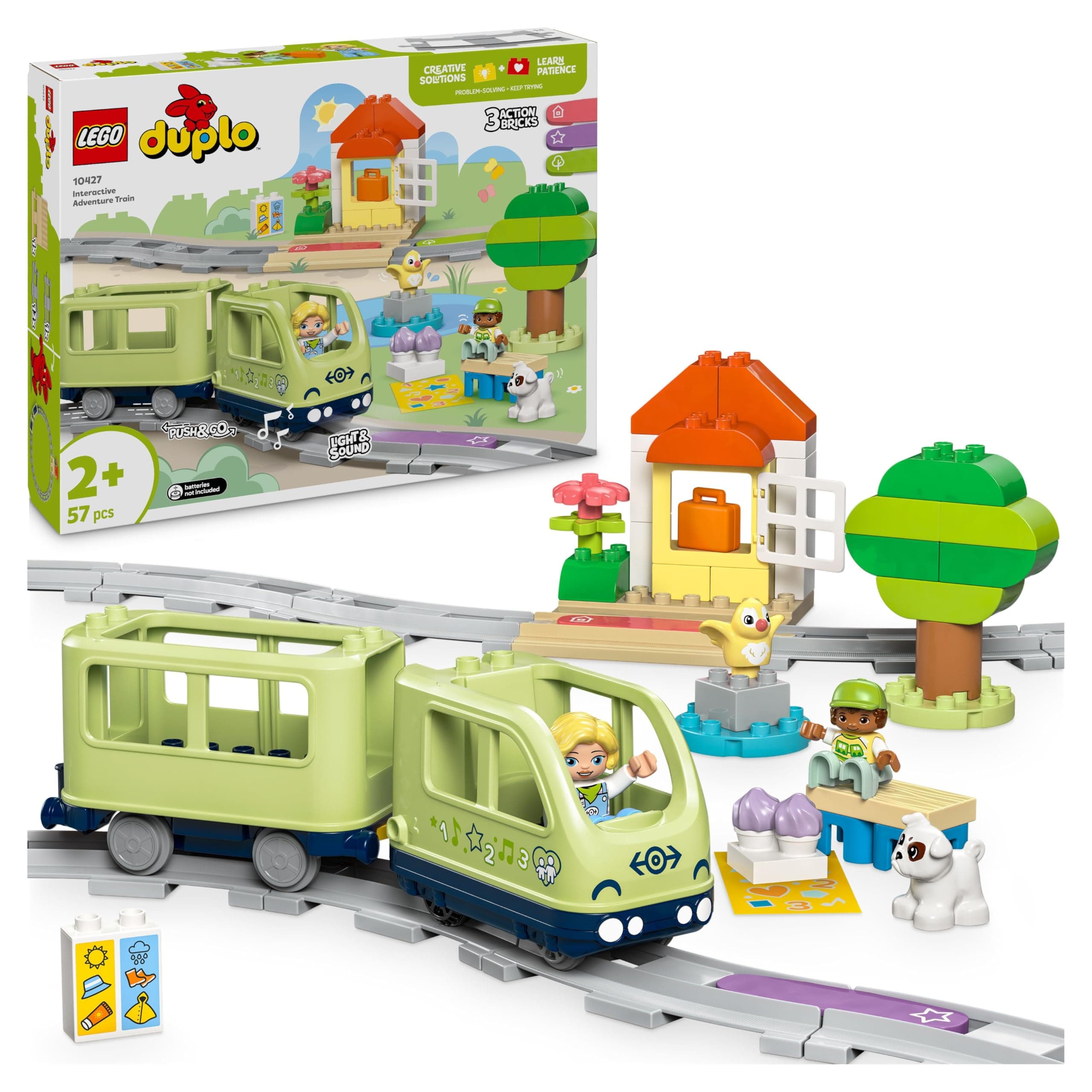 LEGO® DUPLO 10427 - Интерактивен приключенски влак