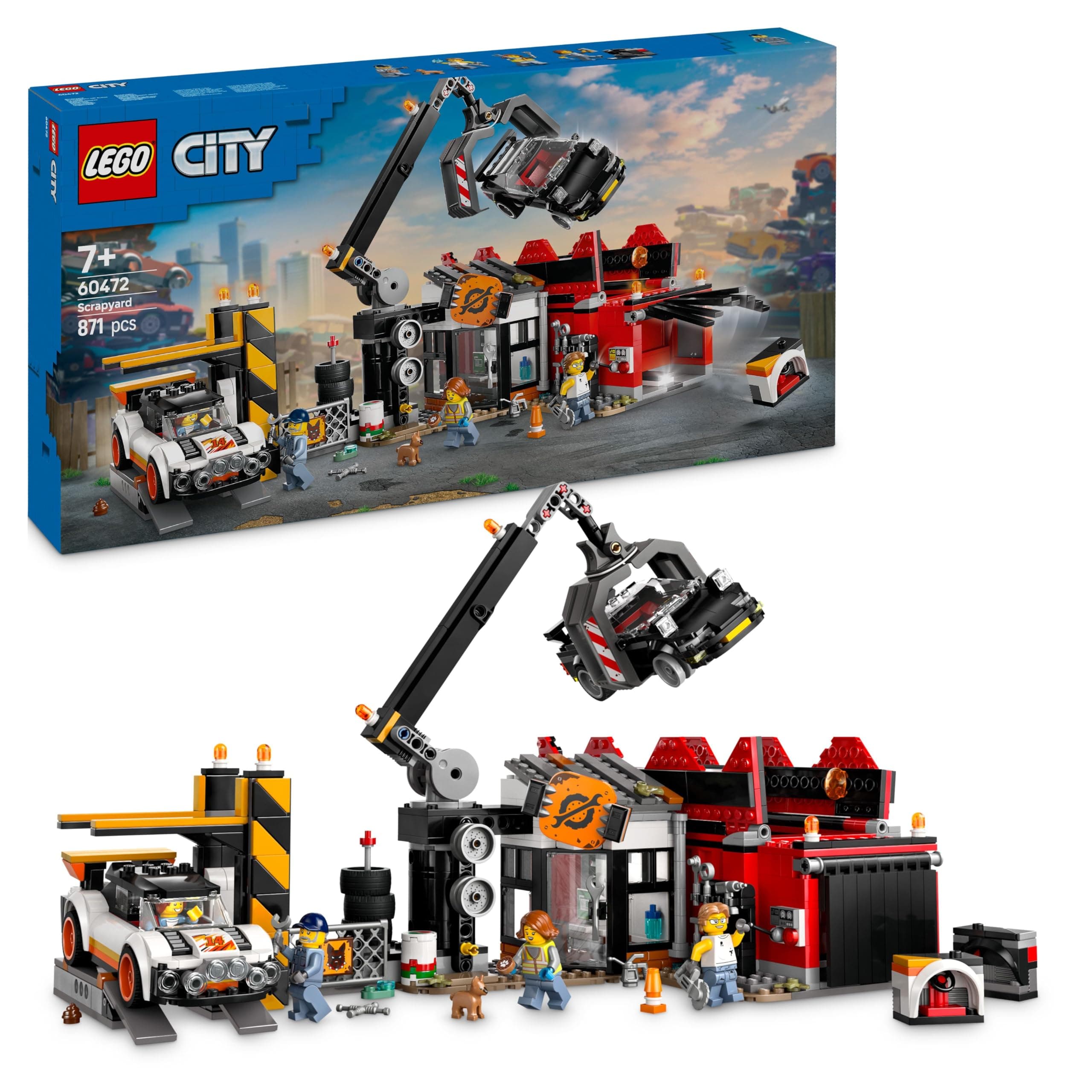 LEGO® City 60472 - Автоморга с коли