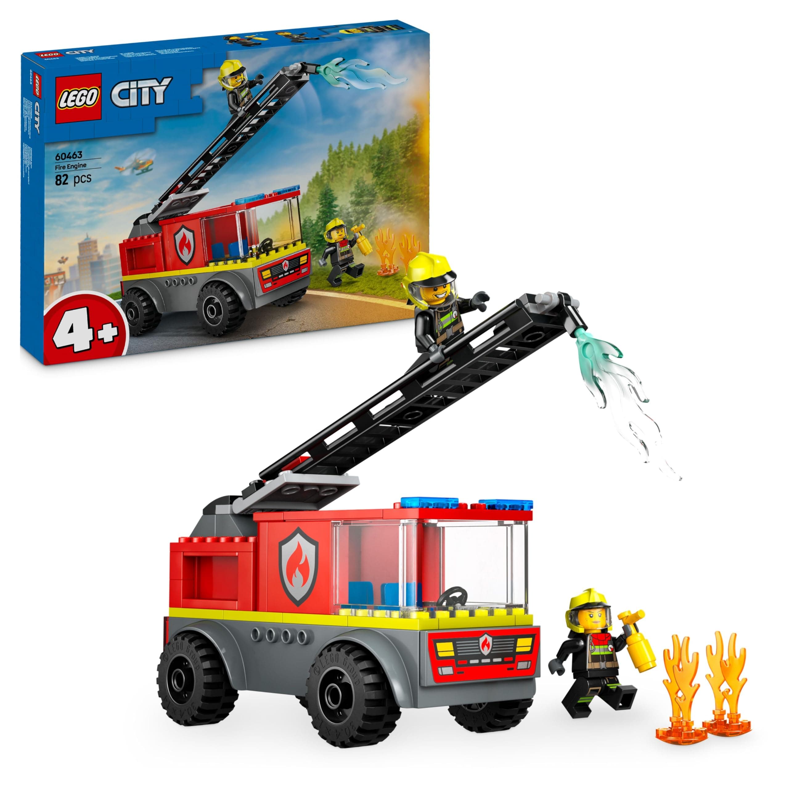 LEGO® City 60463 - Пожарникарски камион със стълба