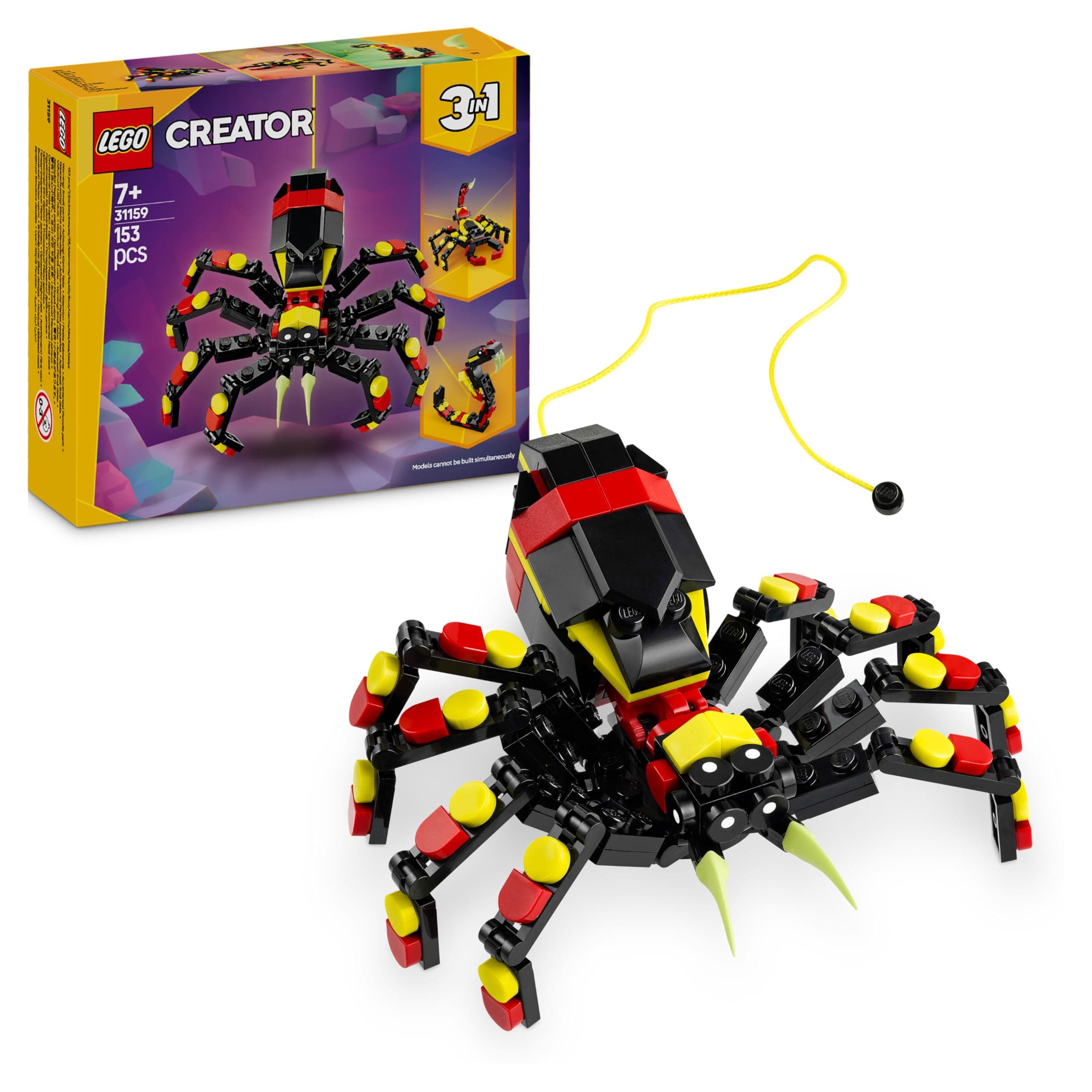 LEGO® Creator 31159 - Диви животни: Изненадващ паяк