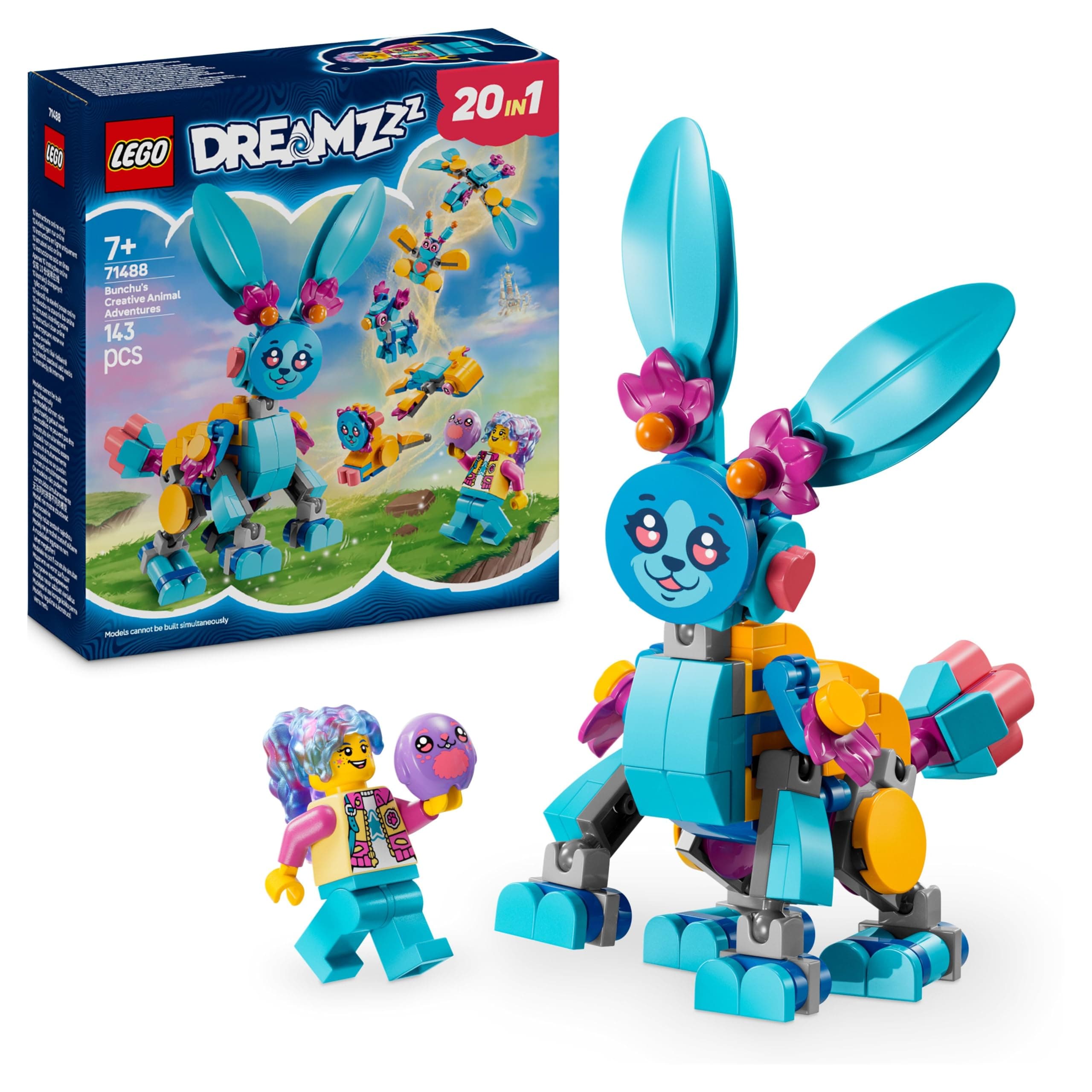 LEGO® DREAMZzz™ 71488 - Творчески приключения с животни на Бън-чу