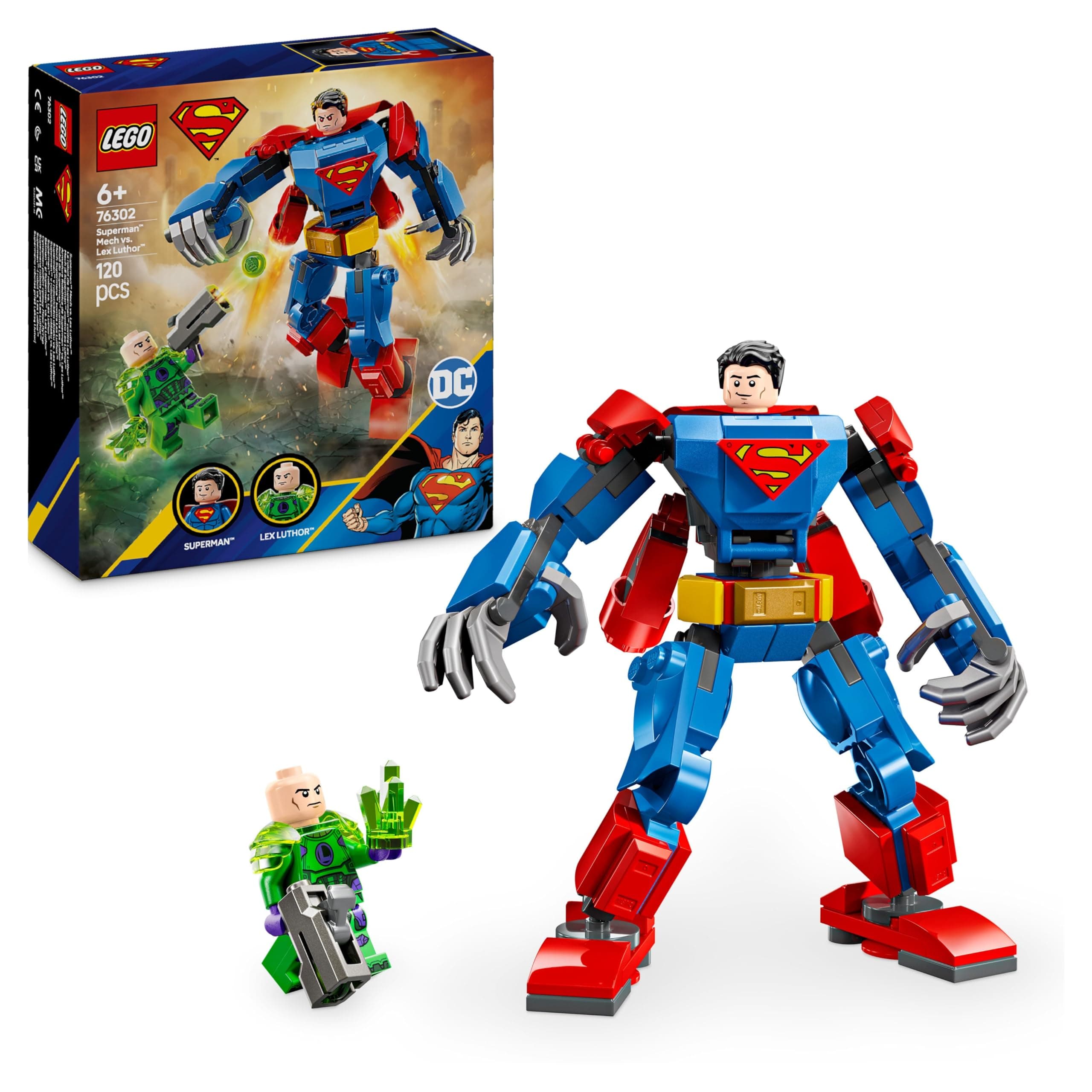 LEGO® Superman™ 76302 - Супермен робот срещу Лекс Лутър