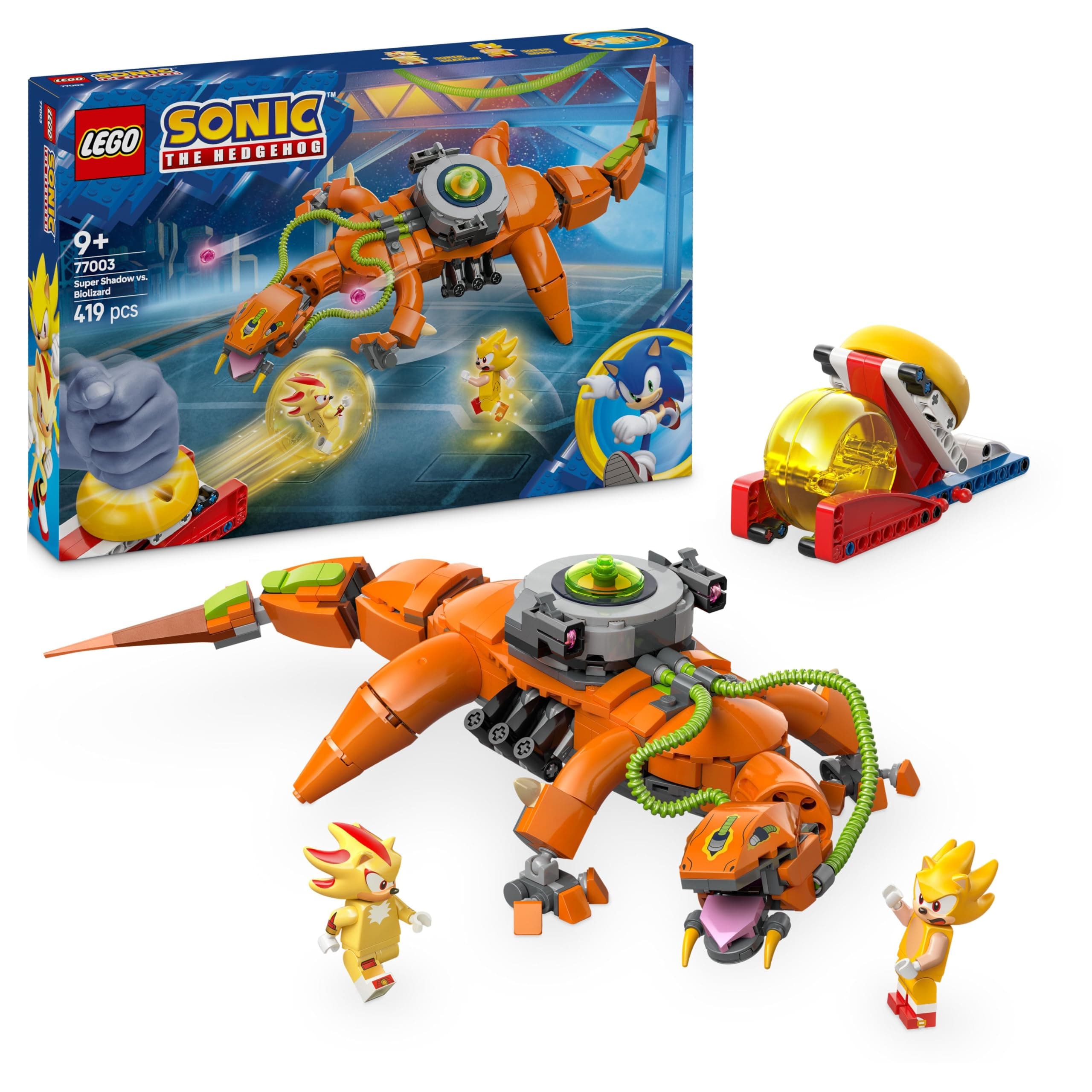LEGO® Sonic the Hedgehog™ 77003 - Super Shadow срещу Biolizard