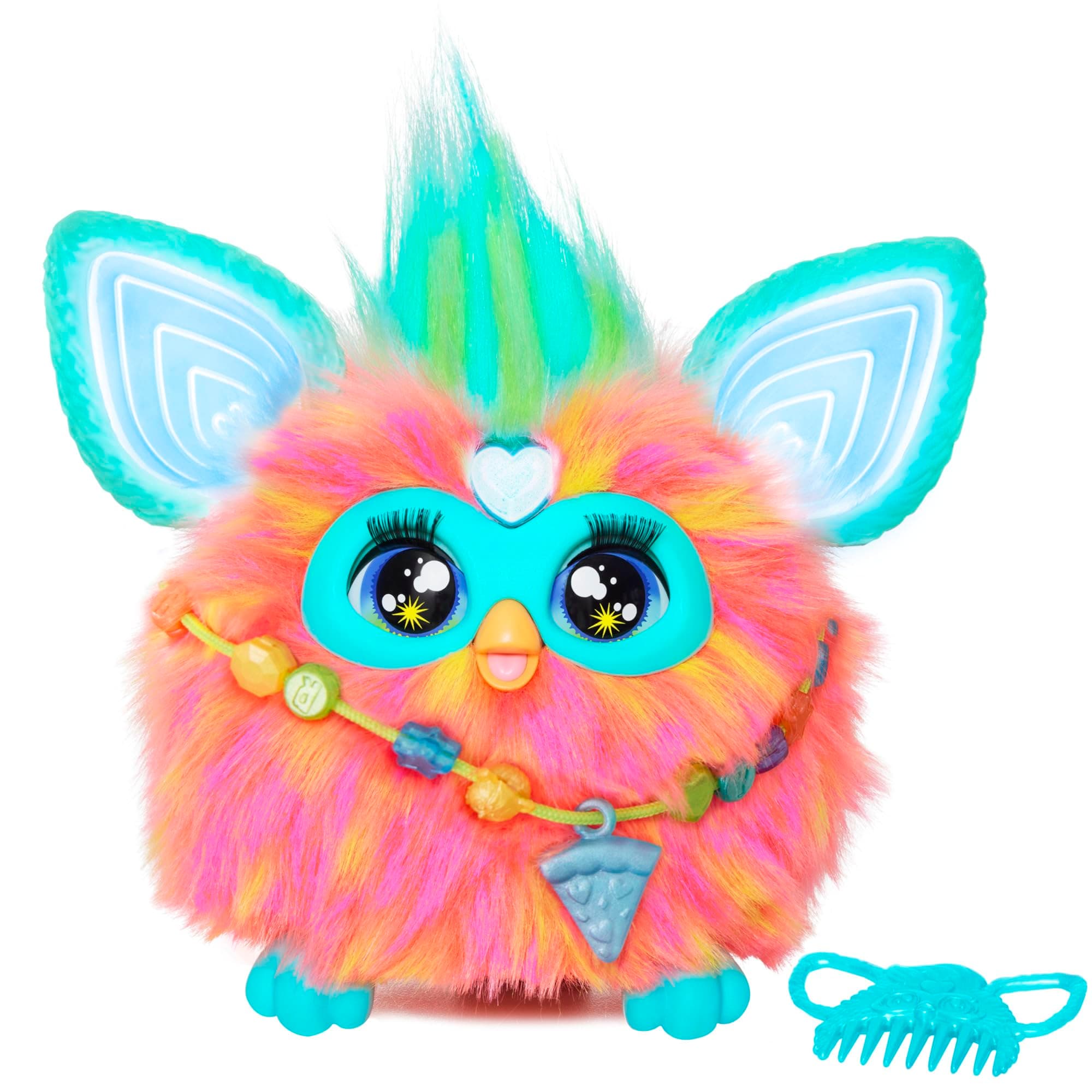 Плюшена интерактивна играчка Furby Furblets, корал