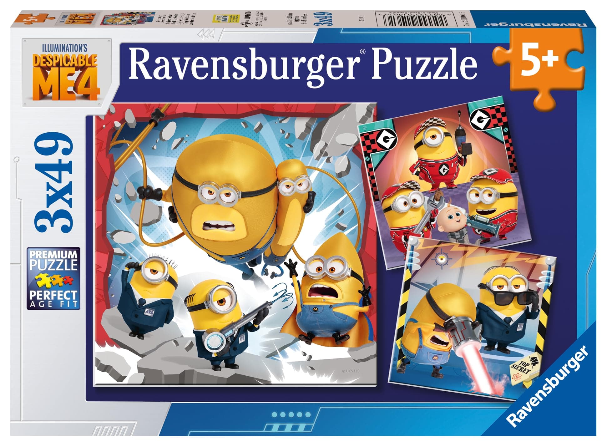 Пъзел Ravensburger 3x49 ел. - Аз, Проклетникът 4