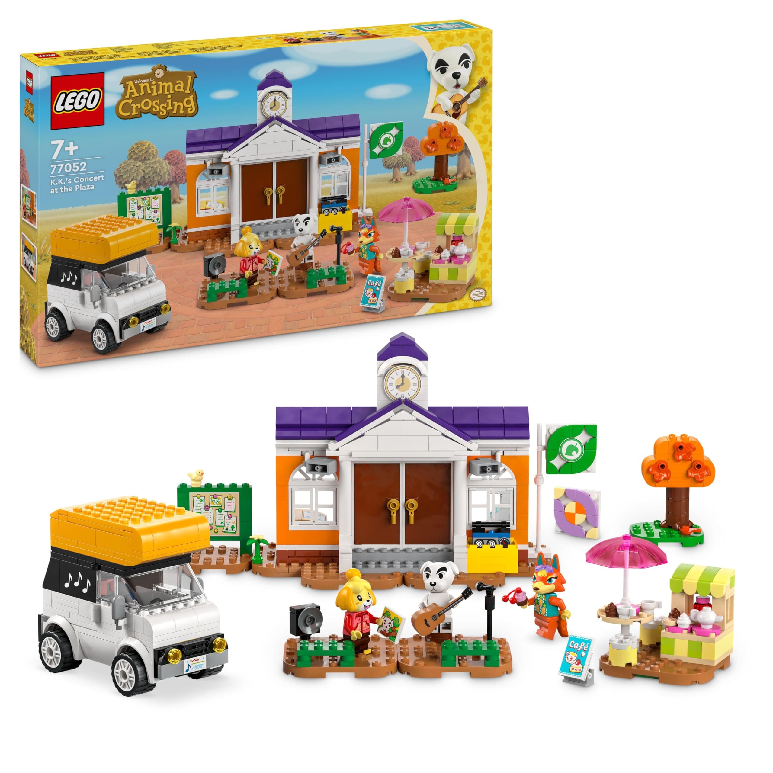 LEGO® Animal Crossing™ 77052 - Концертът на K.K. на площада