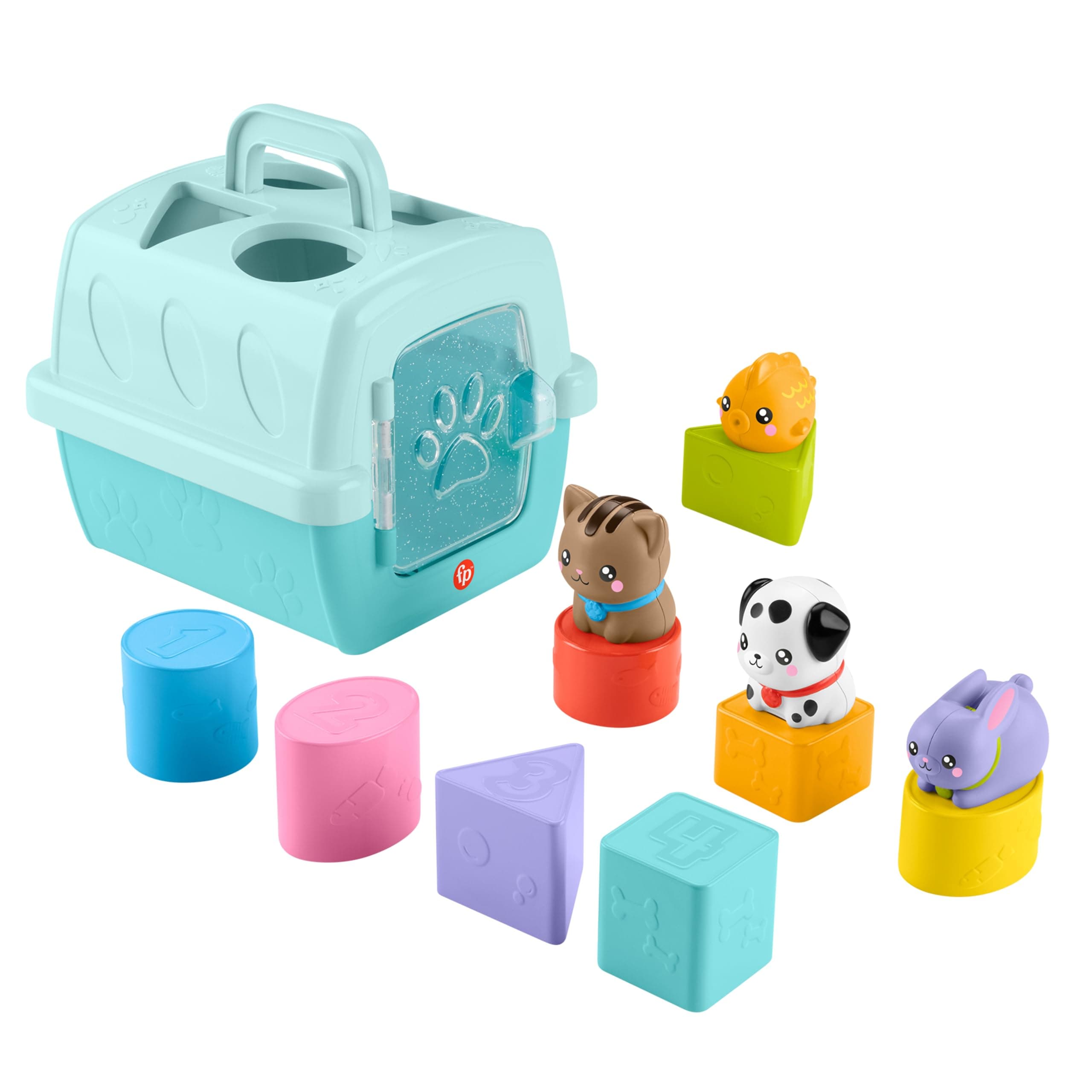 Играчка сортер-чанта за домашни любимци Fisher Price