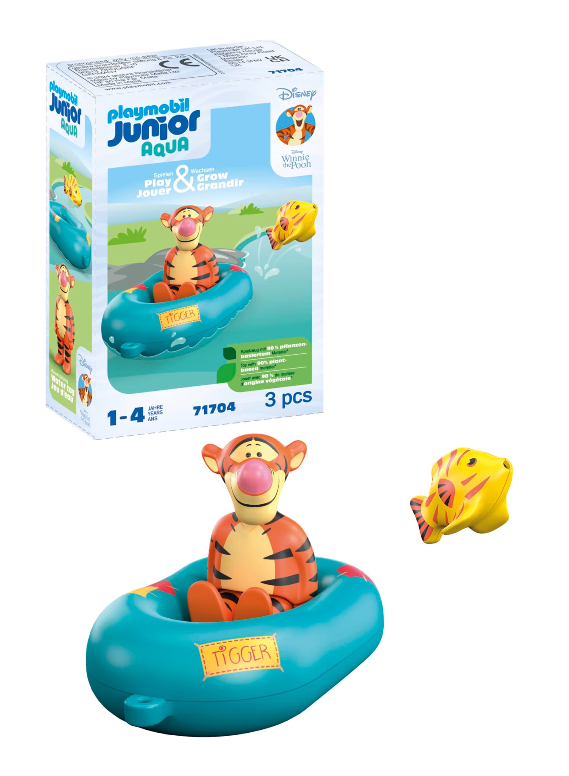 Playmobil - Junior & Disney: Разходка с гумена лодка на Тигъра