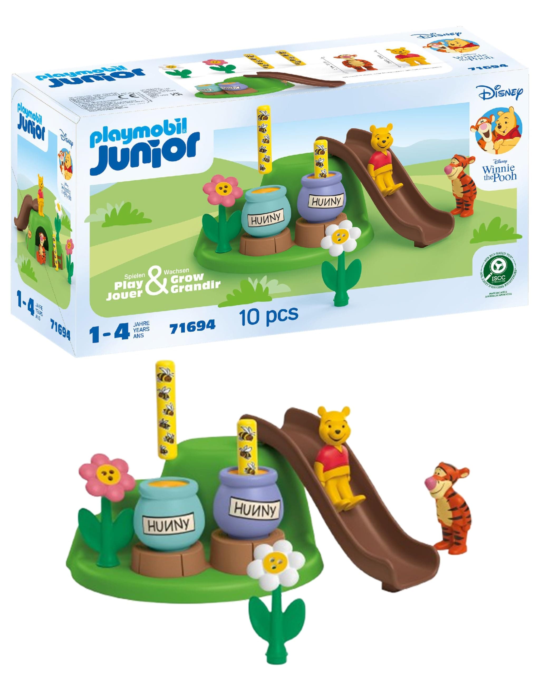 Playmobil - Junior & Disney: Пчелната градина на Мечо Пух и Тигър