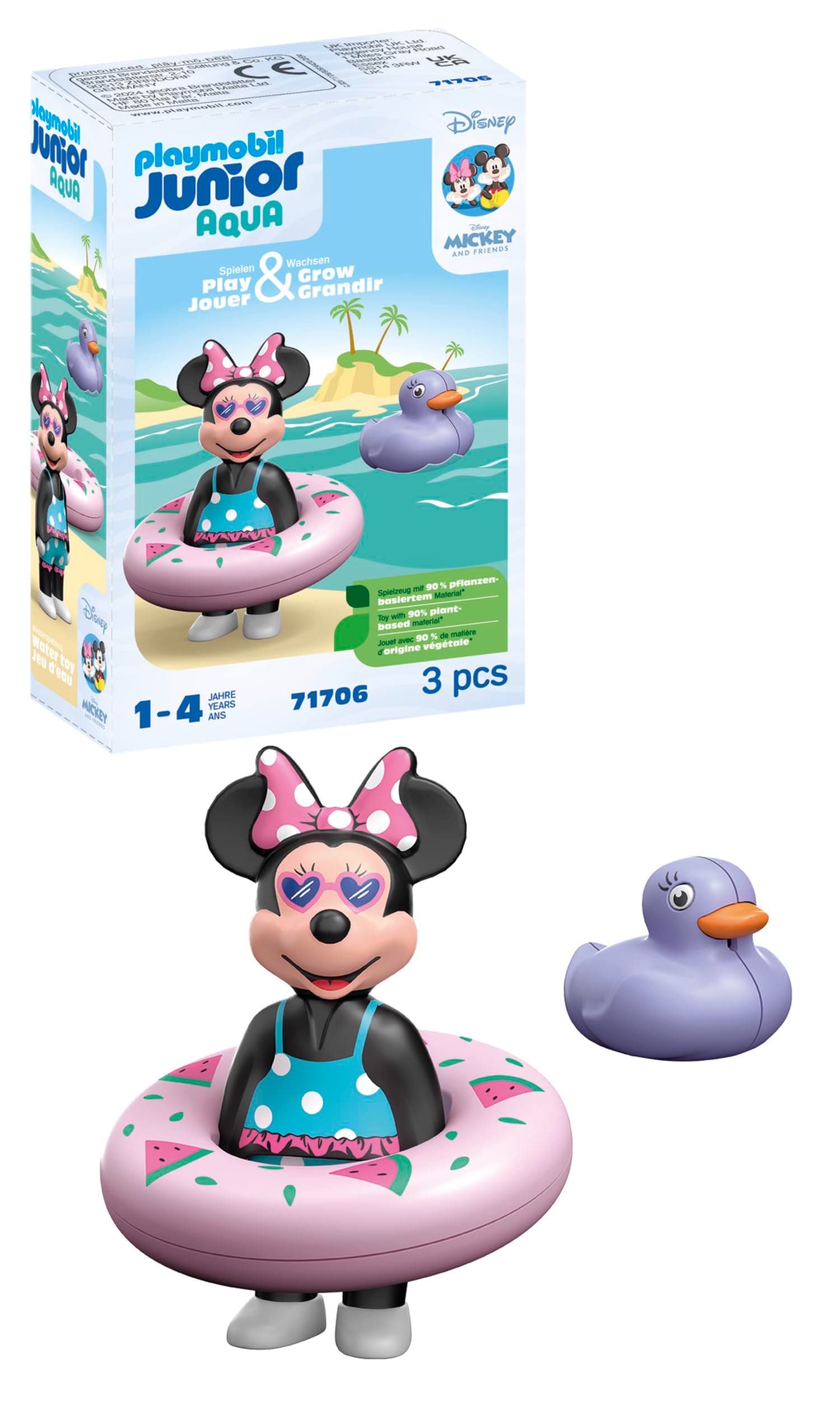 Playmobil - Junior & Disney: Плажното пътуване на Мини Маус