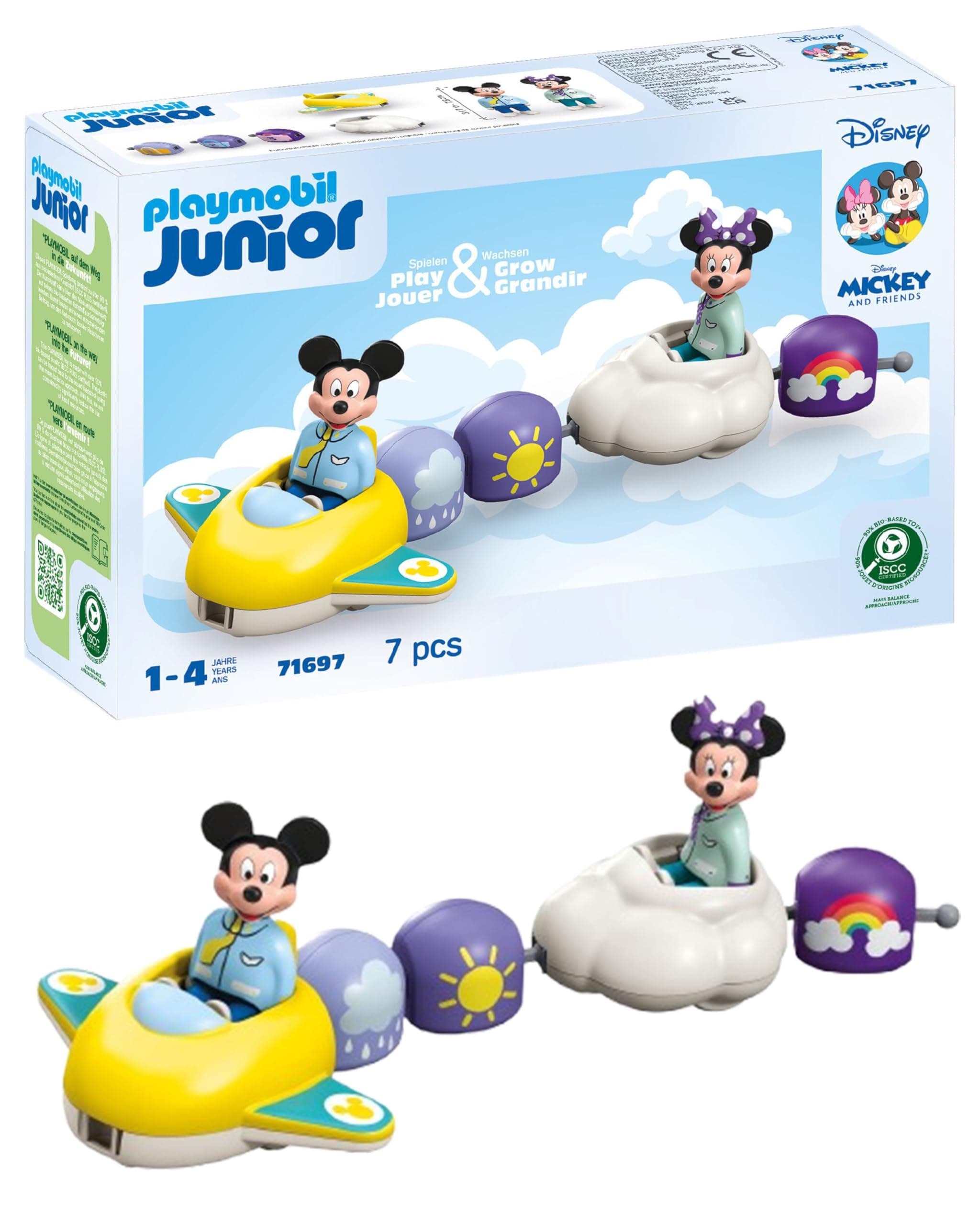 Playmobil - Junior & Disney: Разходка в облаците на Мики Маус и Мини Маус