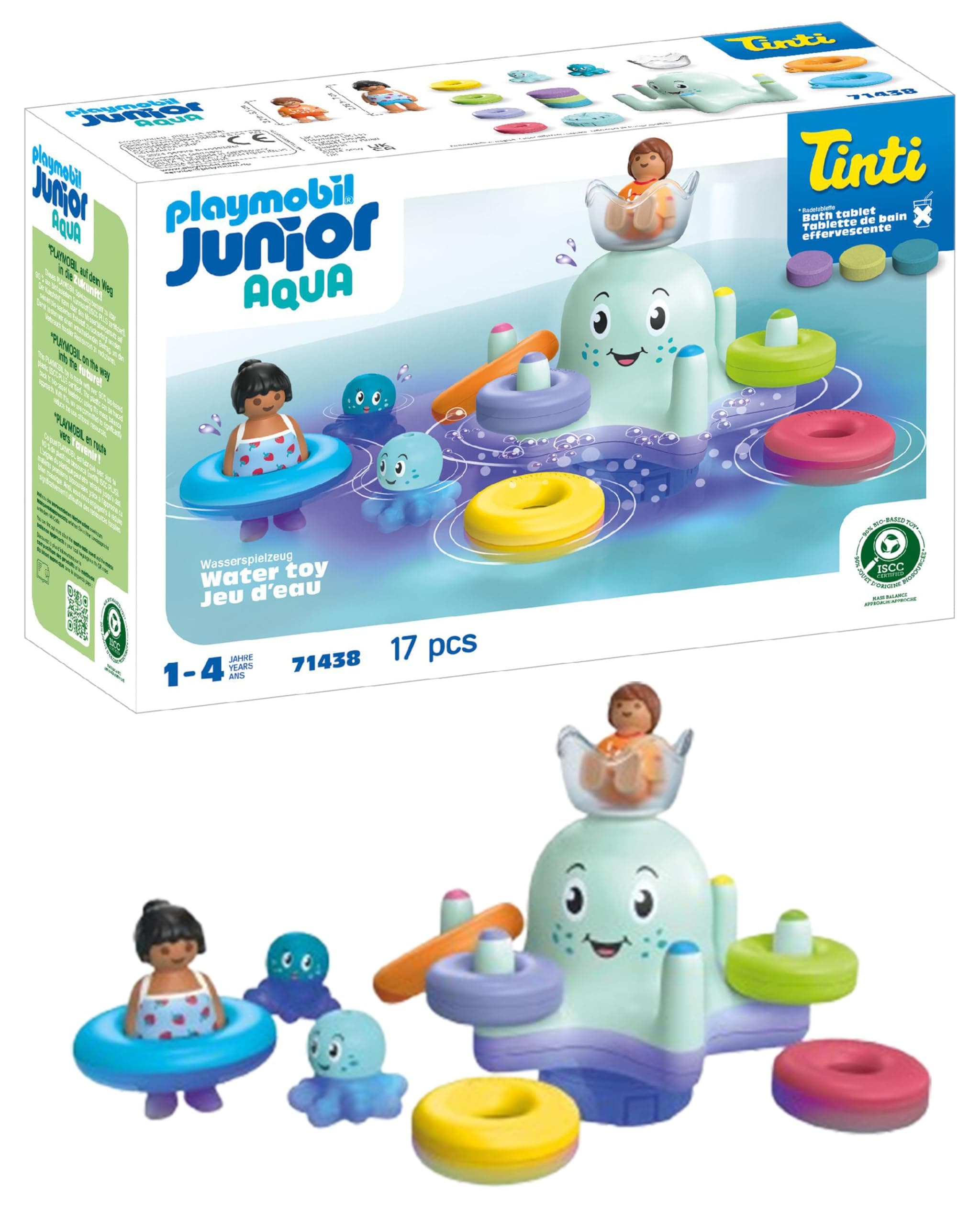 Playmobil - Junior & Tinti: Цветен кракен