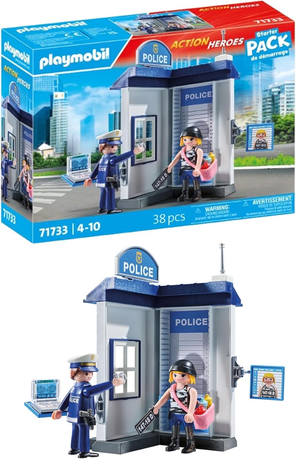 Playmobil - Стартов пакет: Полицейска стая за разследване
