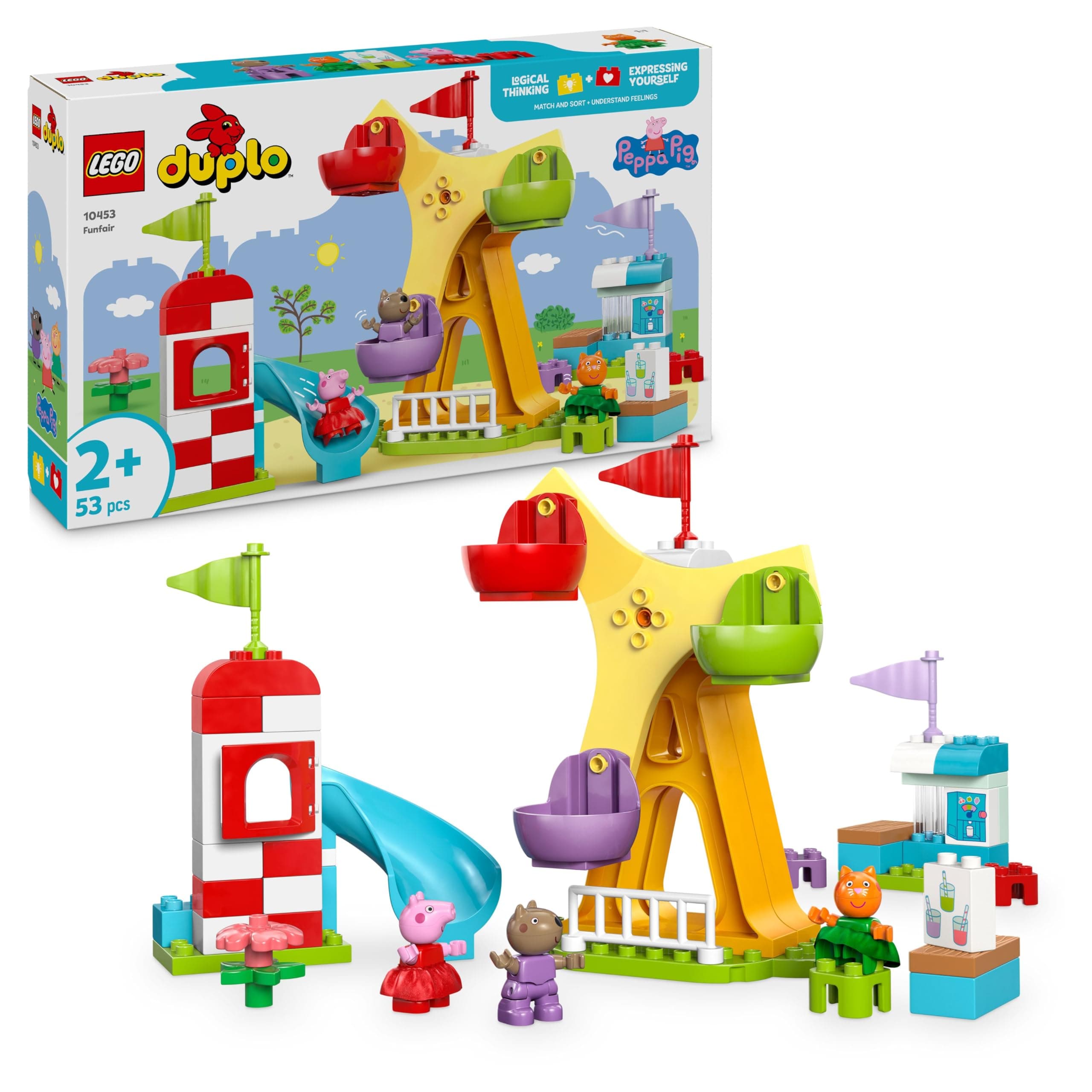 LEGO® DUPLO® 10453 - Забавления на панаира с Пепа