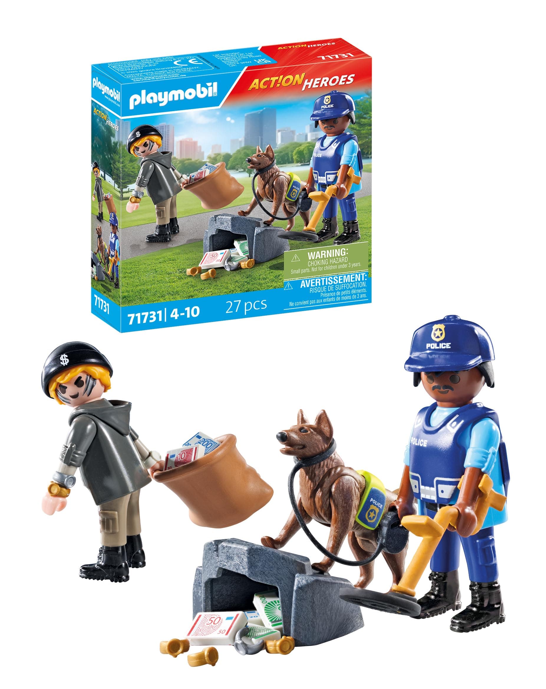 Playmobil - Проследяване с полицейско куче