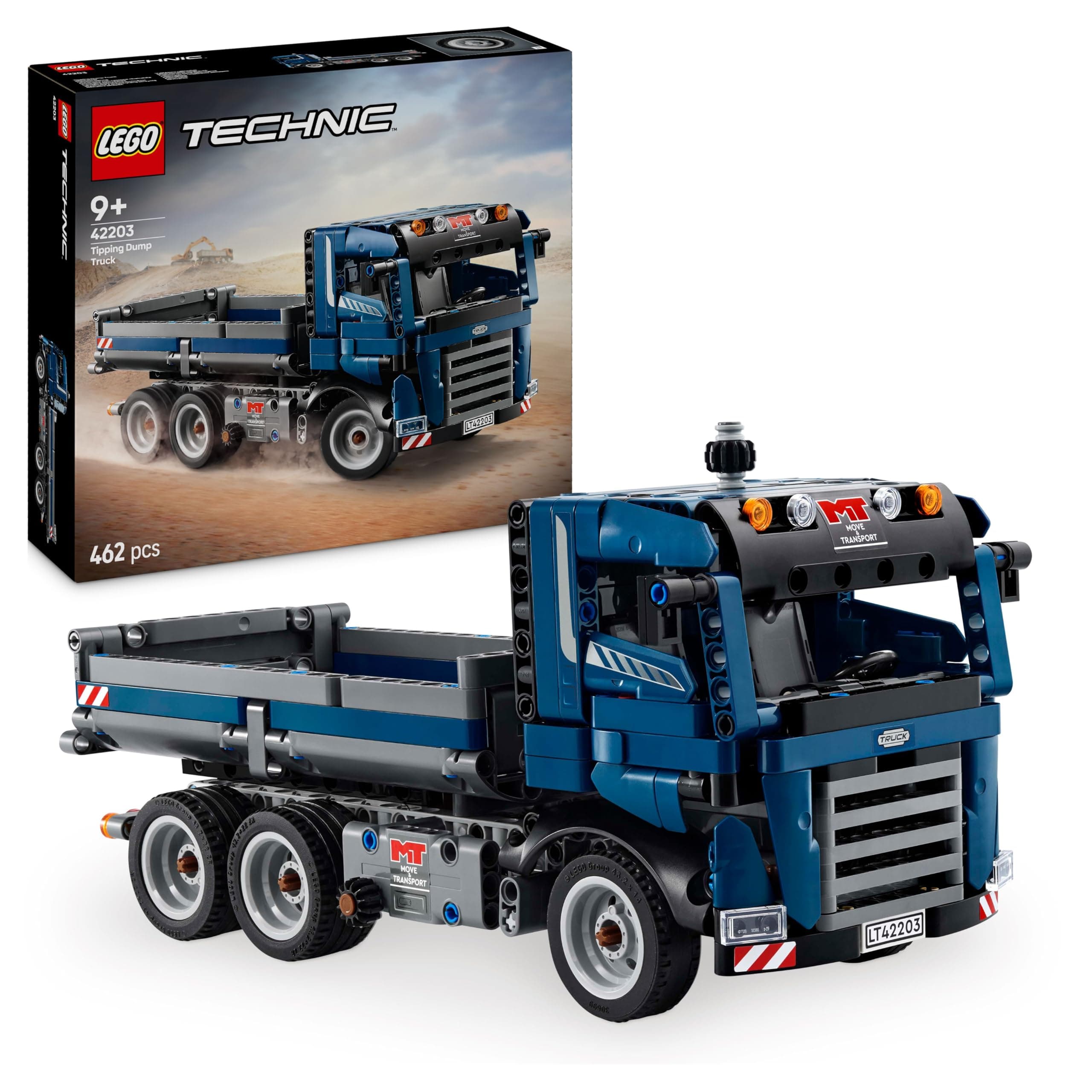 LEGO® Technic 42203 - Самосвал с подвижно ремарке