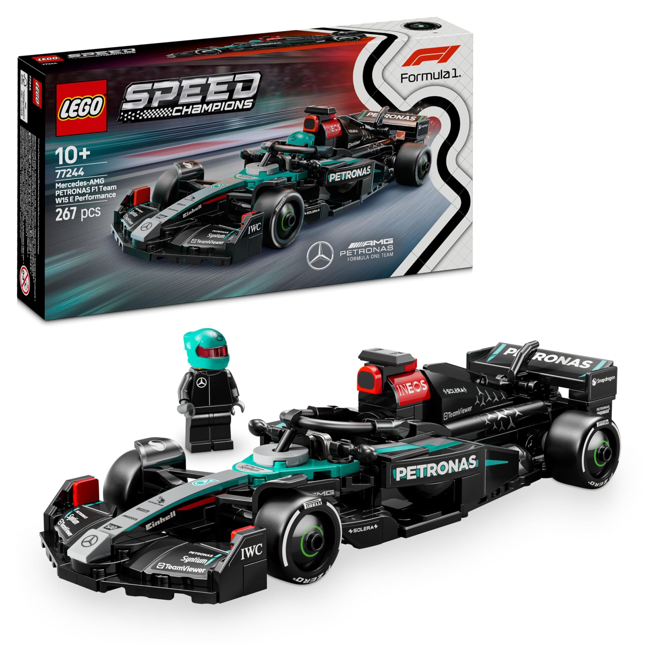 LEGO® Speed Champions 77244 - Болид Mercedes-AMG F1® W15