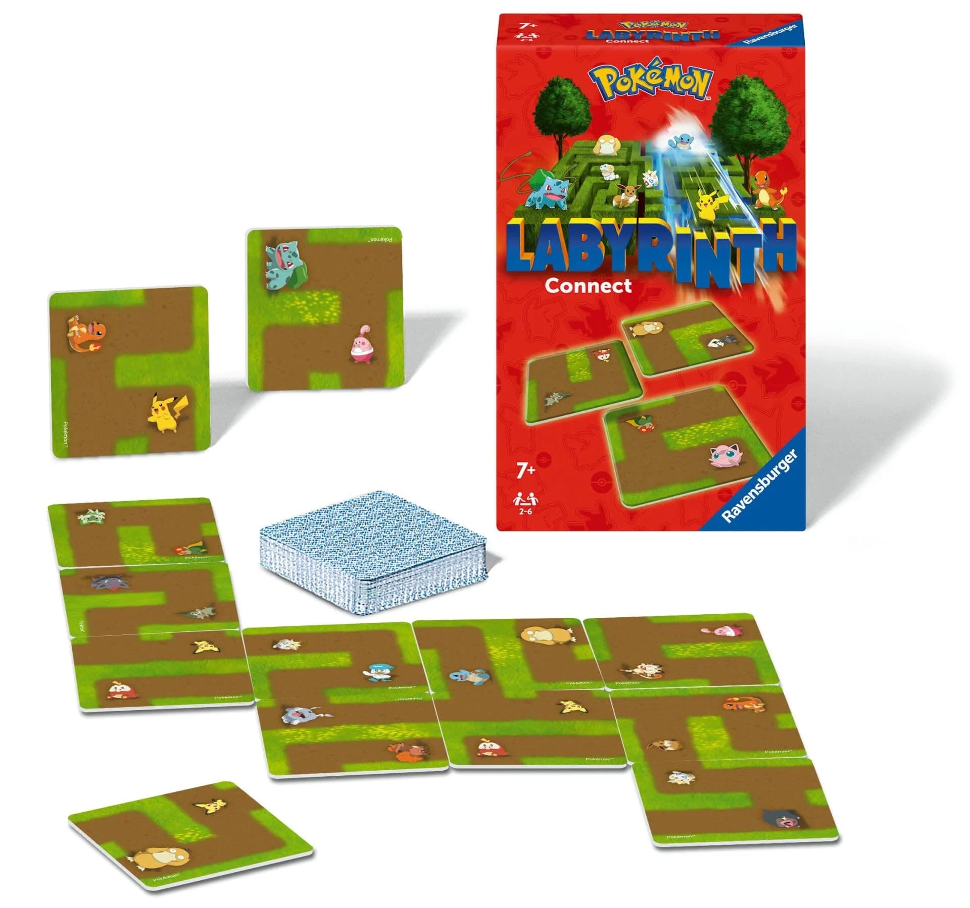 Настолна игра Ravensburger - Покемон Лабиринт