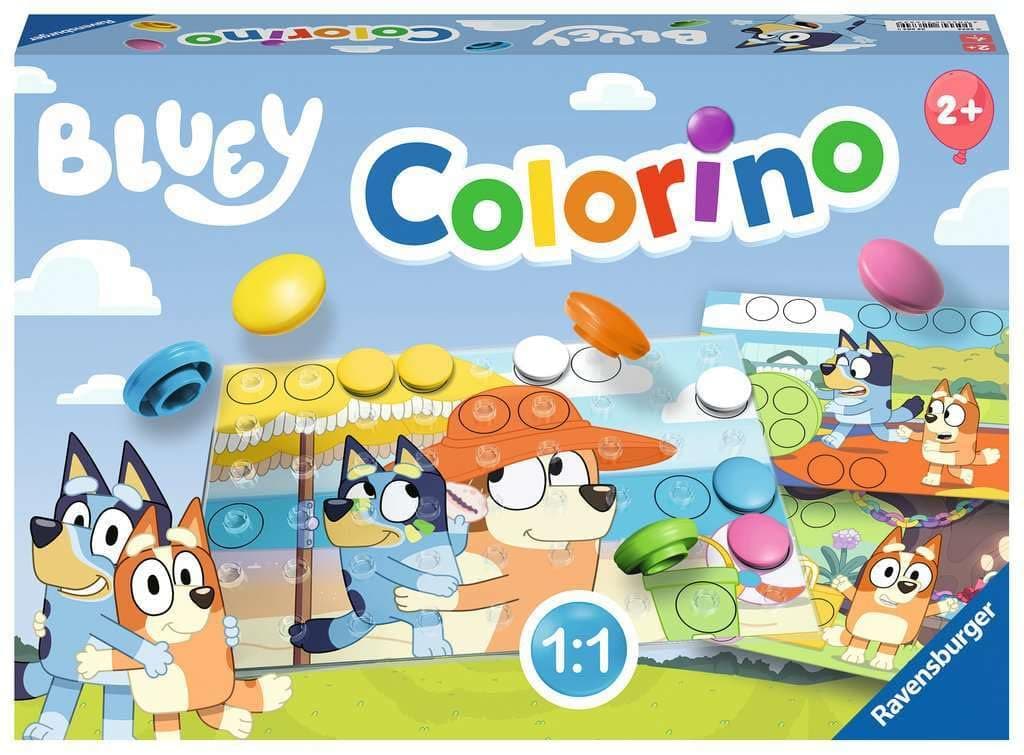 Настолна игра Ravensburger - Колорино: Блуи