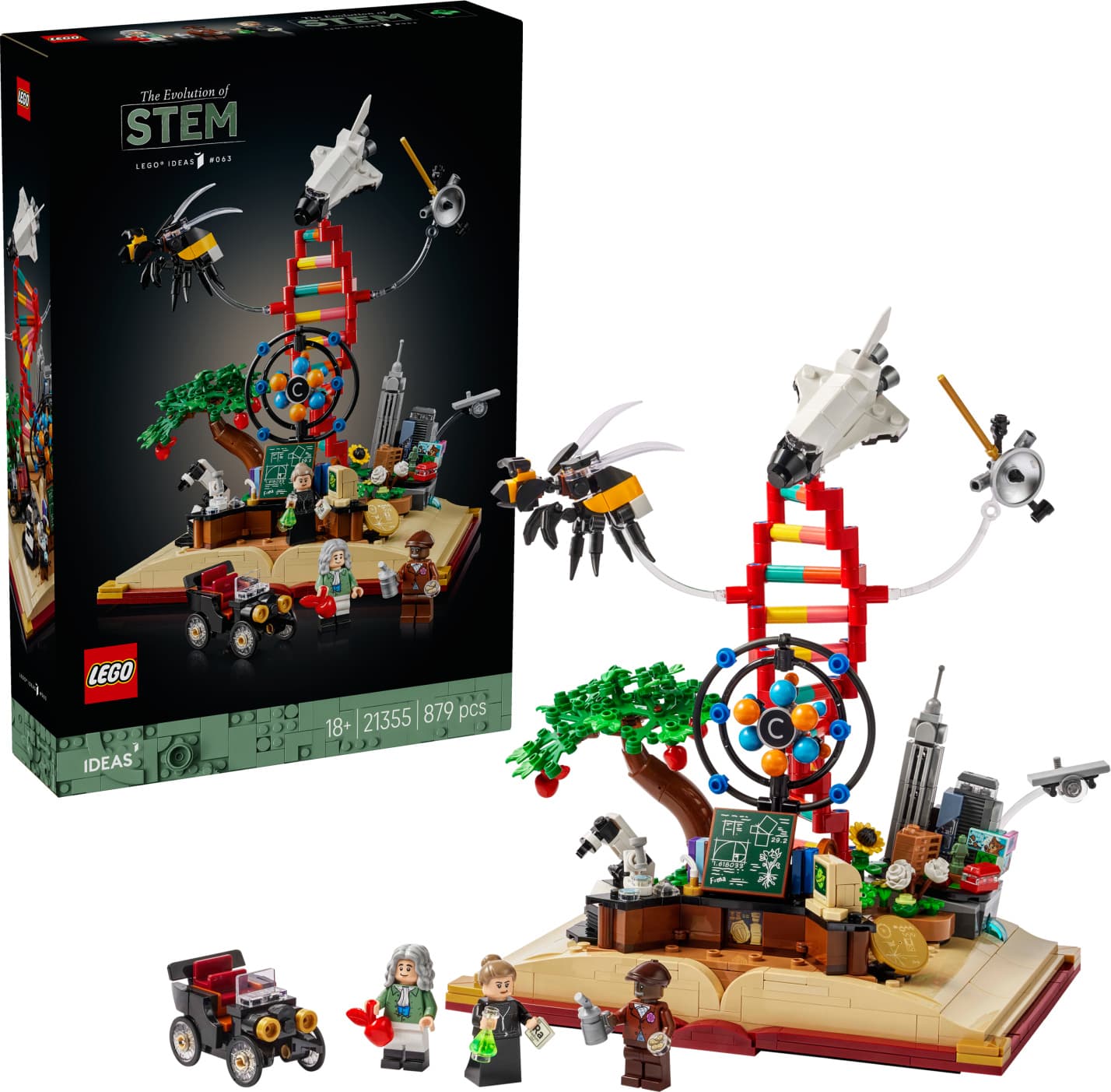 LEGO® Ideas 21355 - Еволюцията на техническите науки