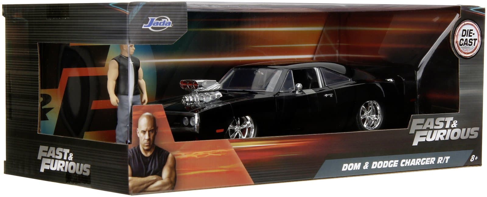 Jada - Бързи и яростни 1970 Dodge Charger, 1:24