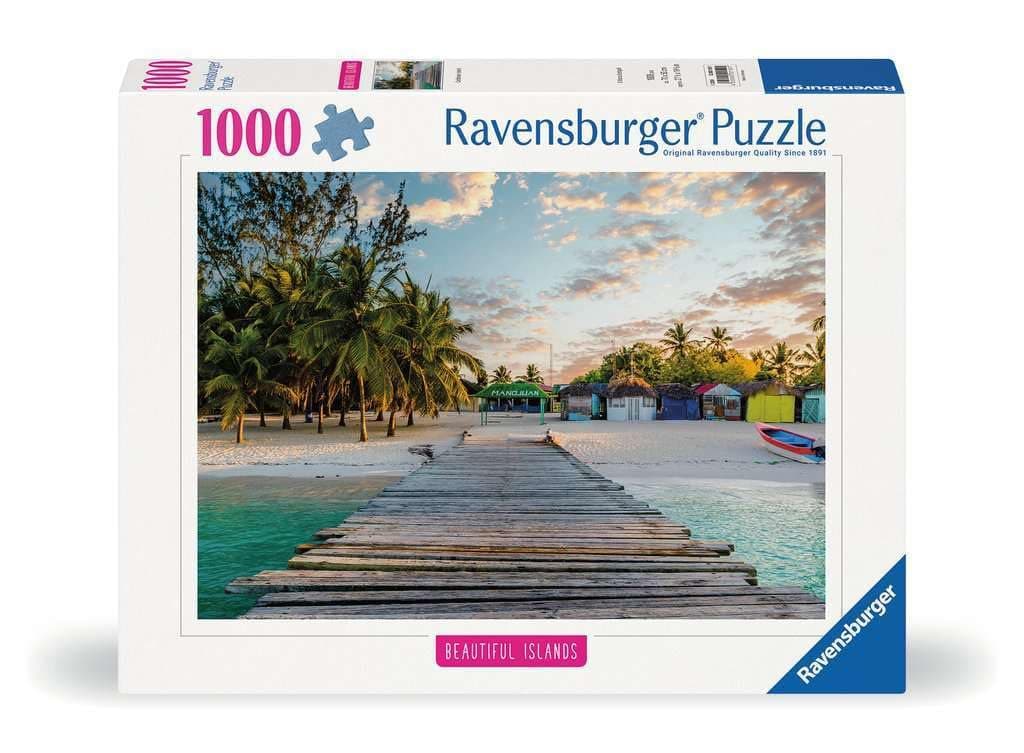 Пъзел Ravensburger 1000 ел. - Красиви острови: Малдиви