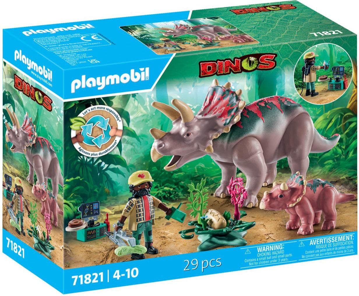 Playmobil - Семейство трицератопси