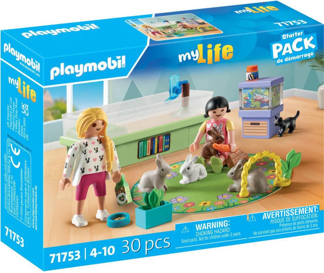 Playmobil - Стартов пакет: Семейство зайчета