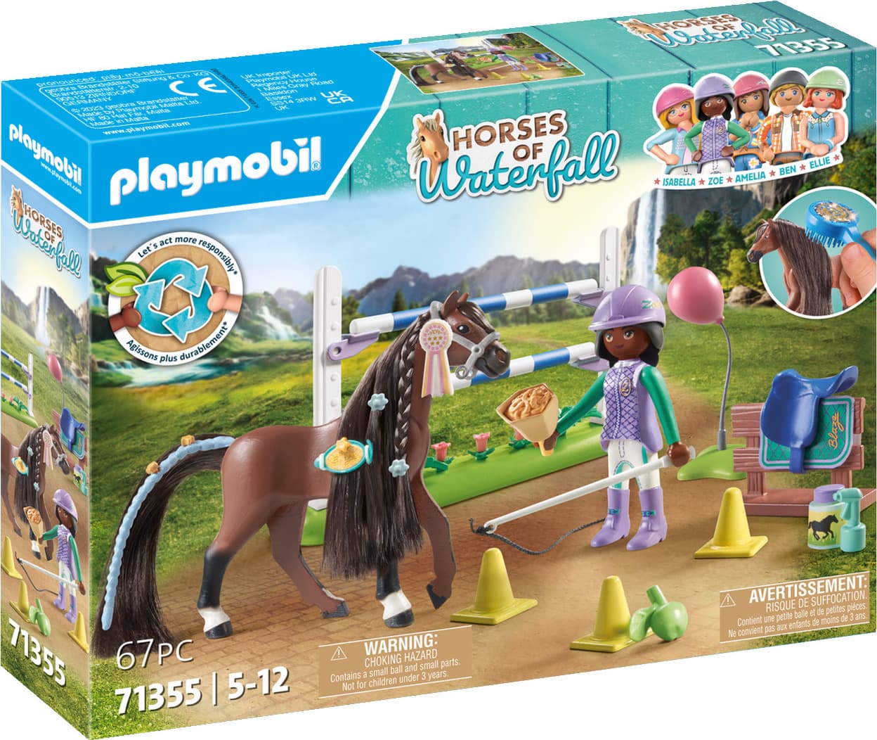 Playmobil - Арена за скокове със Зои и Блейз