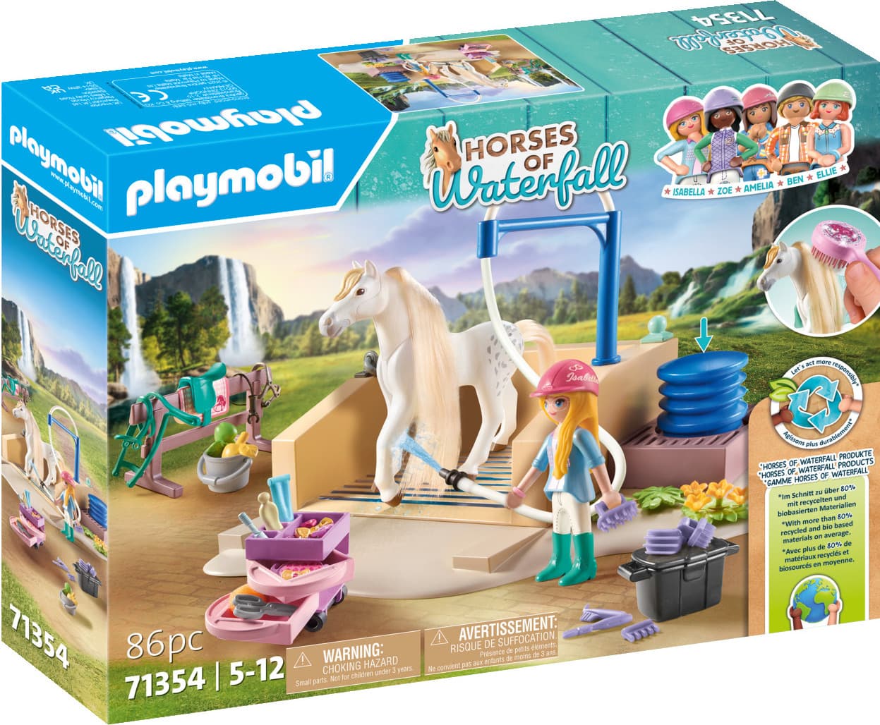 Playmobil - Станция за къпане с Изабела и Лайънес