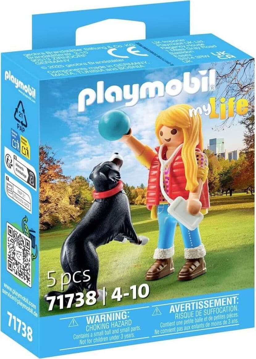 Playmobil - Жена с планинско куче