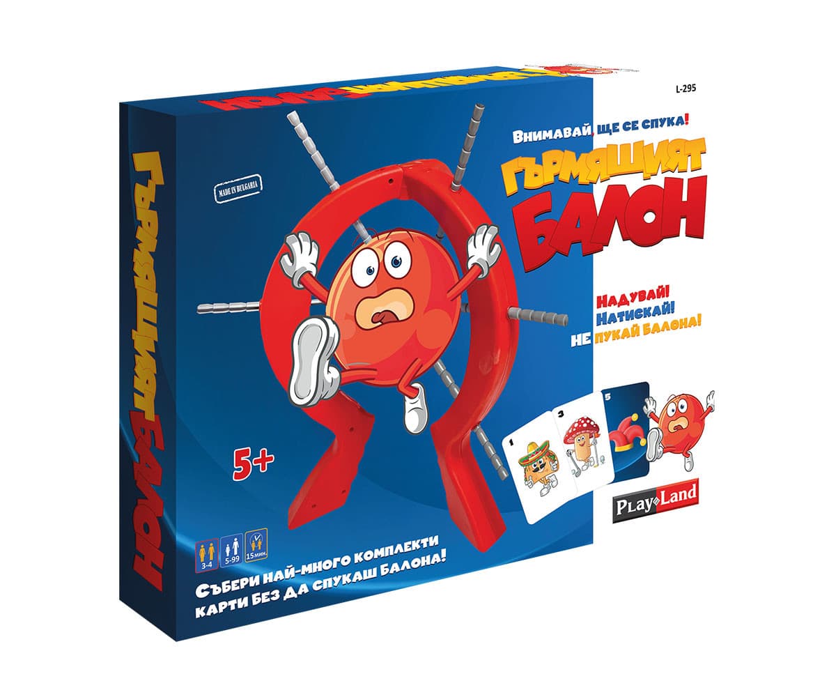 Настолна игра PlayLand - Гърмящия балон