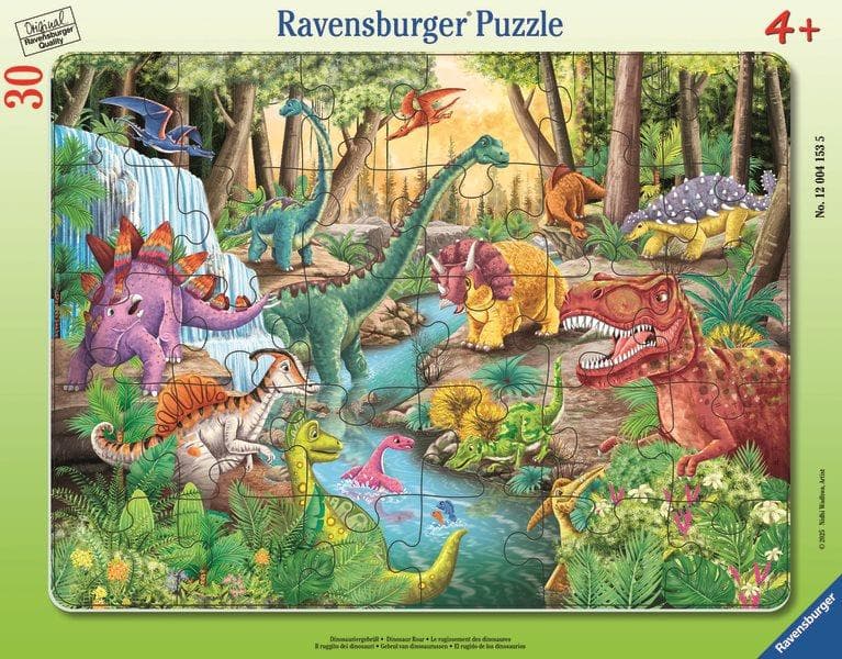 Пъзел Ravensburger 30 ел. - Ревът на динозавъра