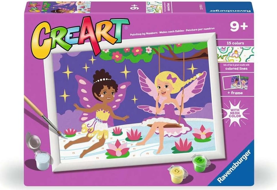 Рисувателна галерия CreArt Ravensburger - Очарователни феи