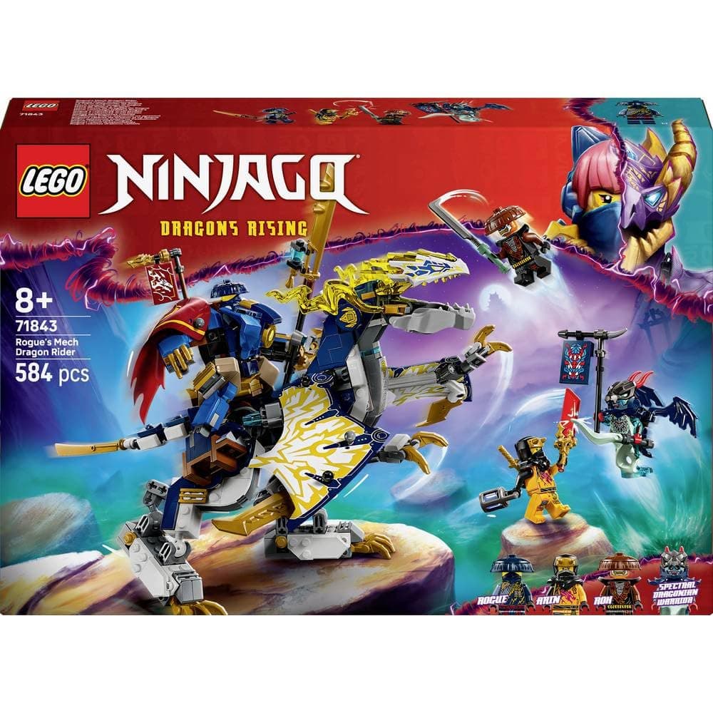 LEGO® NINJAGO® 71843 - Робот драконов ездач на Разбойник