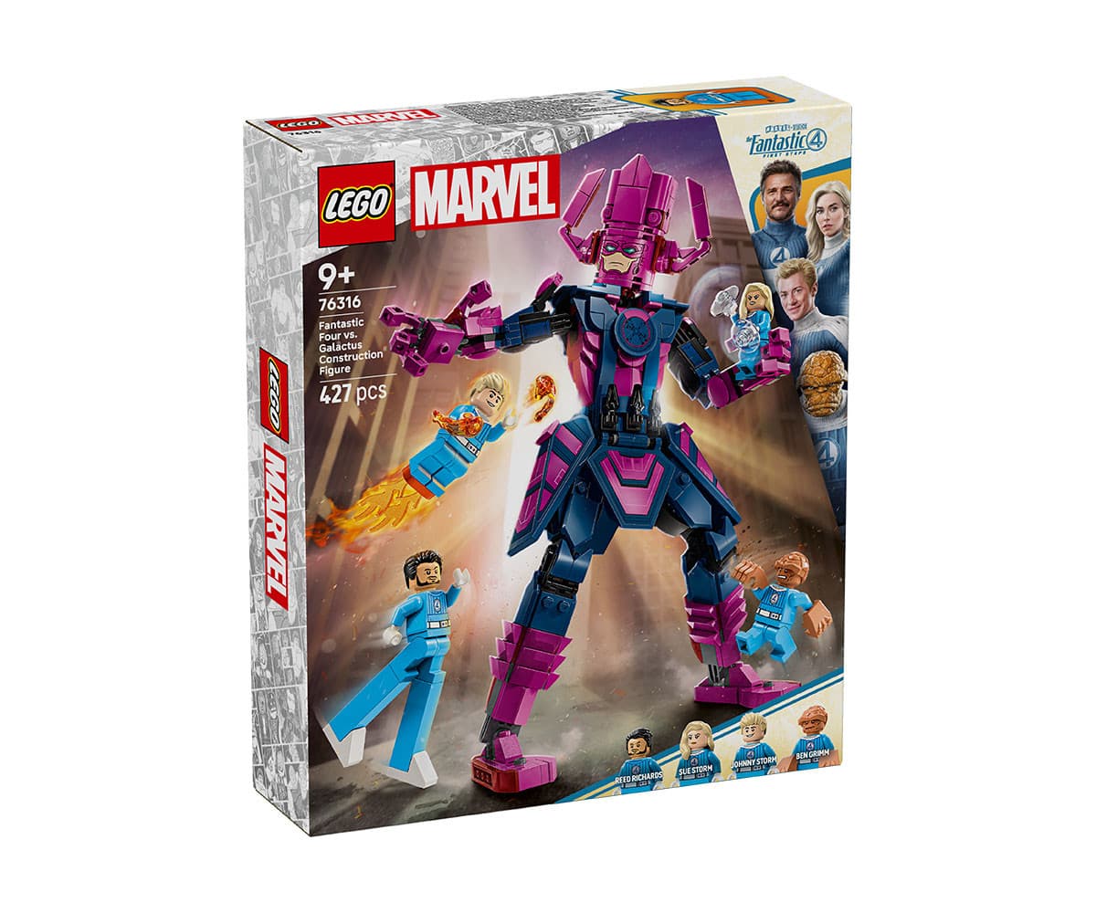 LEGO® Marvel Super Heroes 76316 - Фантастичната четворка срещу Галактус - фигура за конструиране