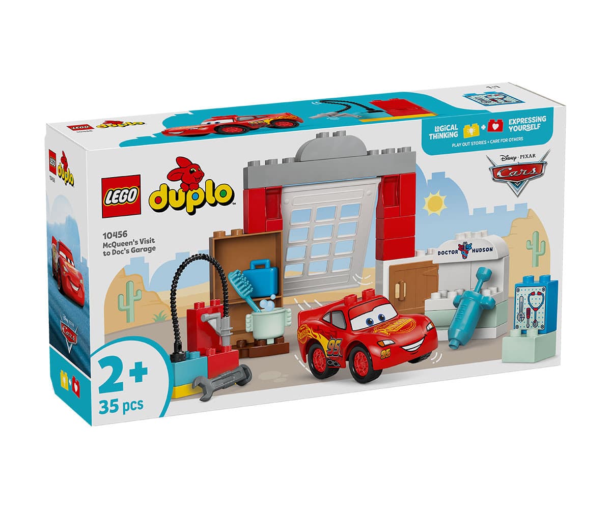 LEGO® DUPLO® Disney™ 10456 - Посещението на Маккуин в гаража на Док