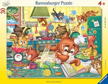 Пъзел Ravensburger 30 ел. - Котешки хаос