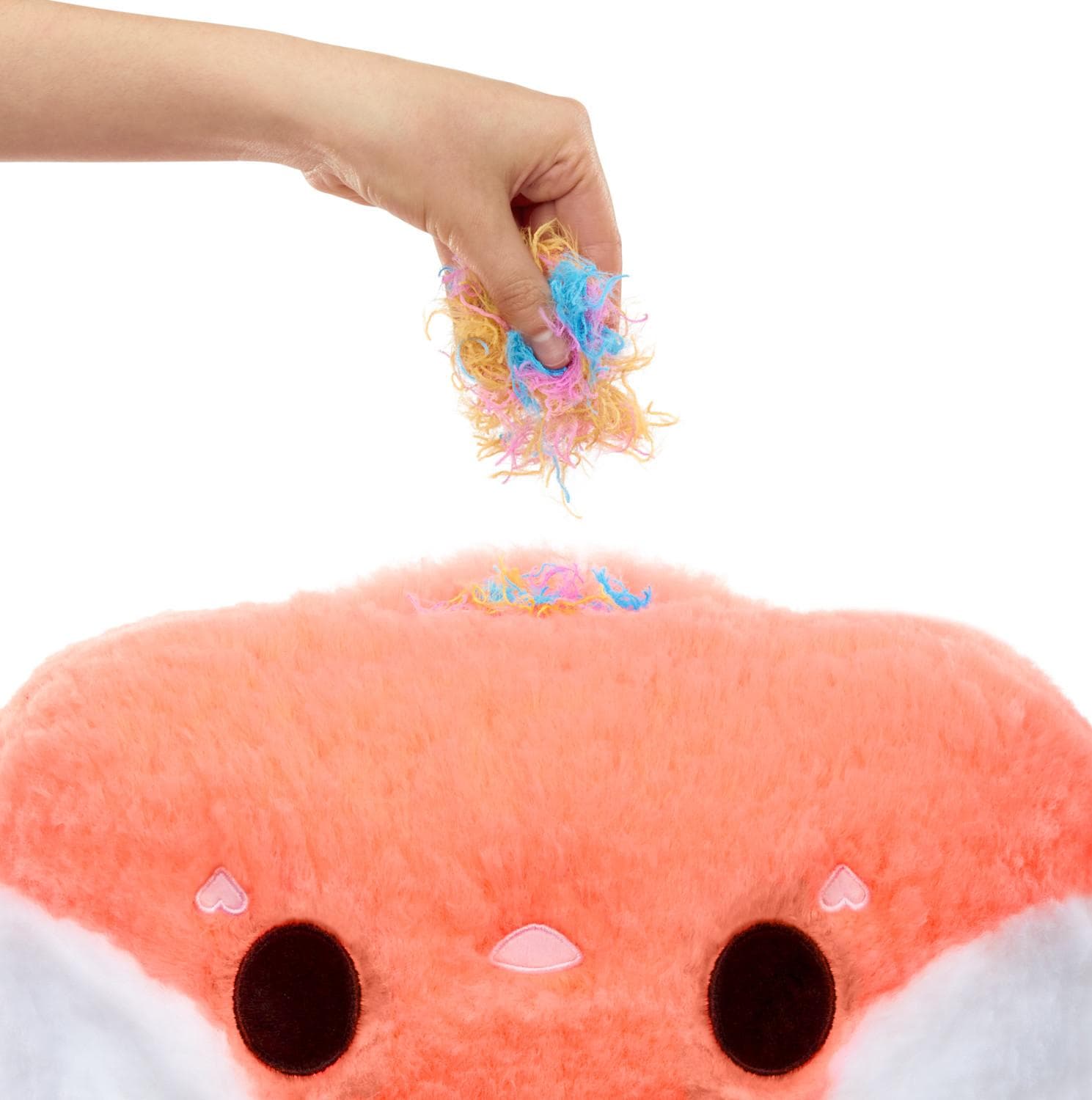 Плюшени играчки - Fluffie Stuffiez: Епичен бой с мекички възгланици, трицветна дъга
