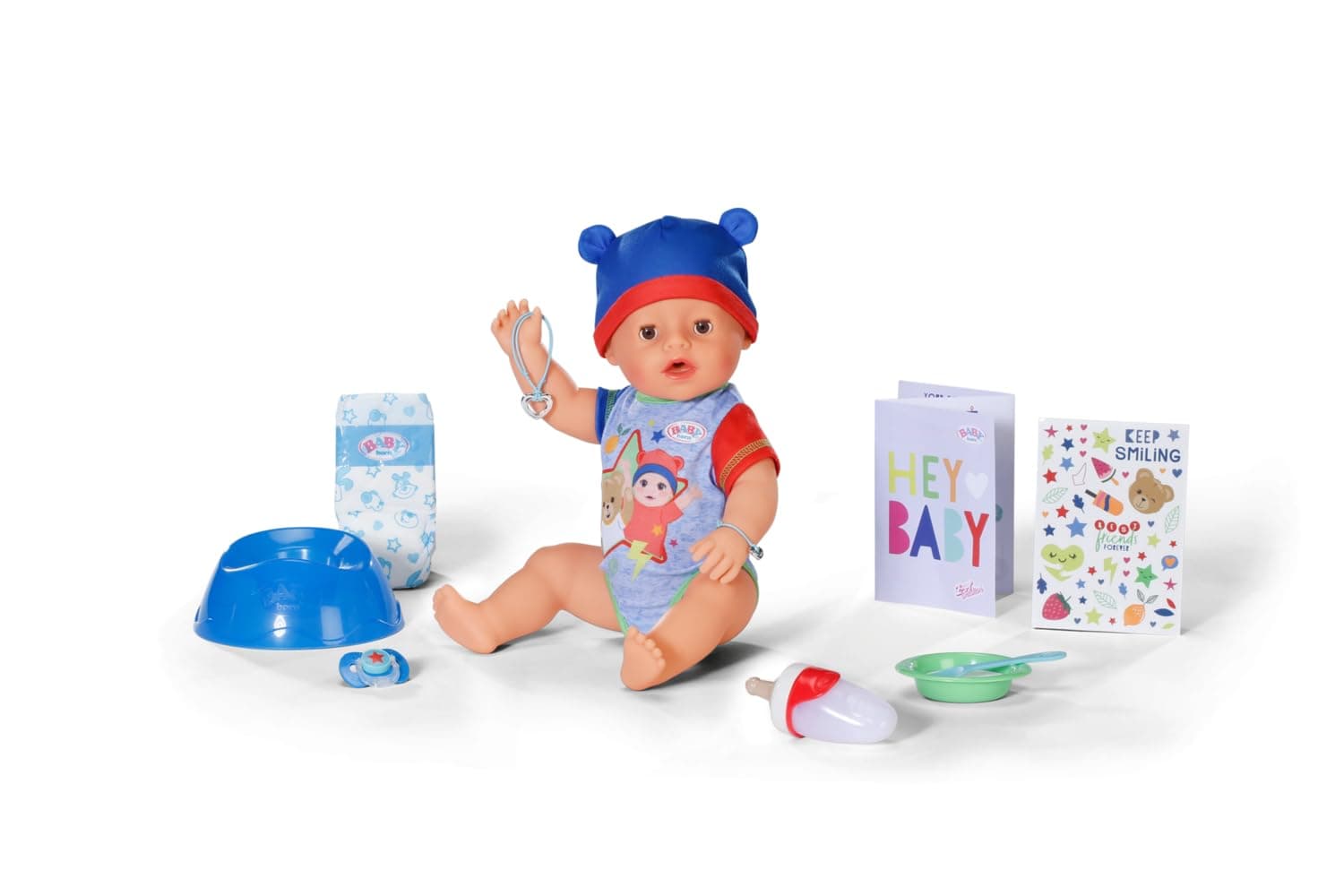 BABY Born - Интерактивно бебе с аксесоари, Джонас, 43 см