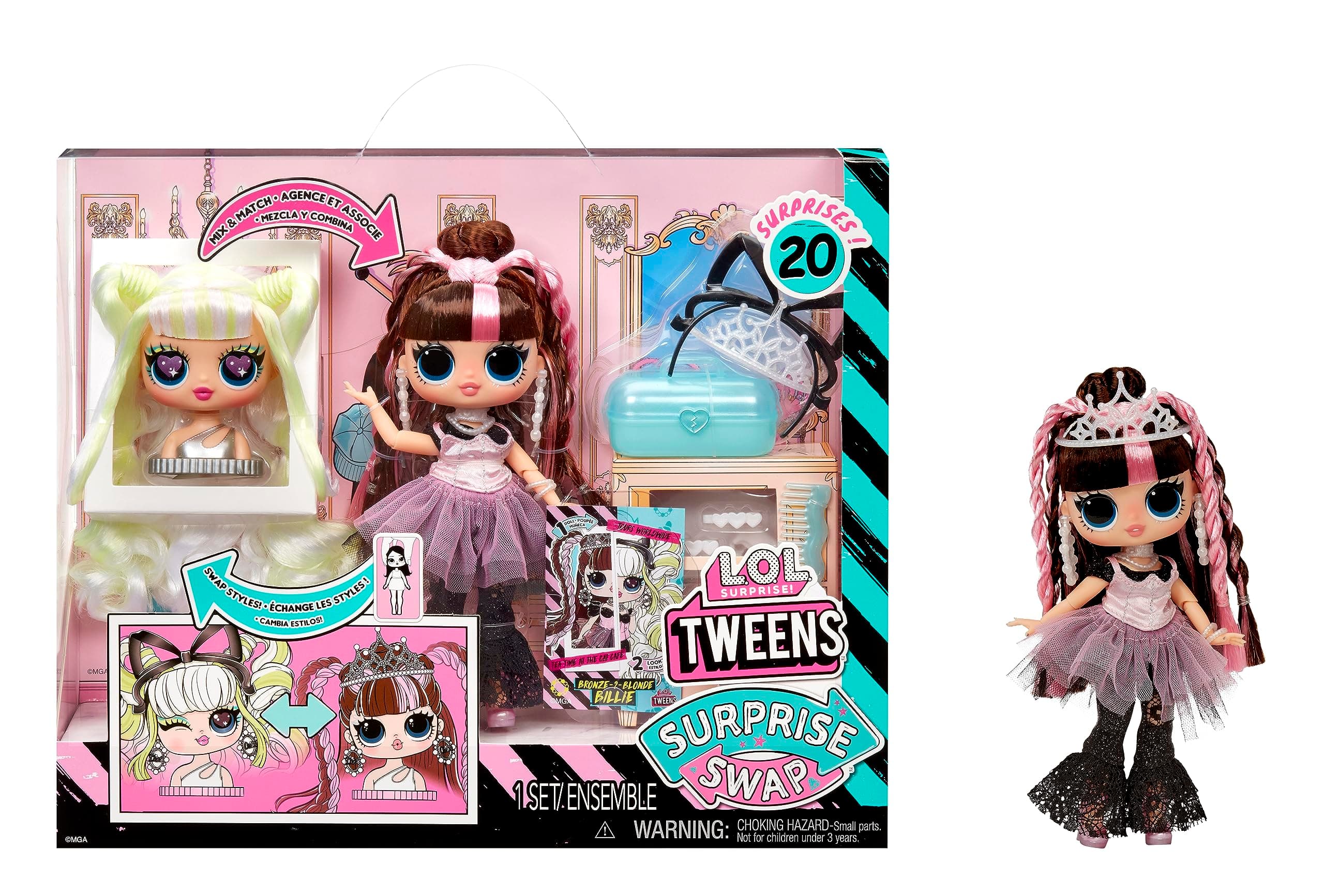 Кукла L.O.L. Surprise - Tweens Swap Fashion Doll, Bronze-2-Blonde Billie