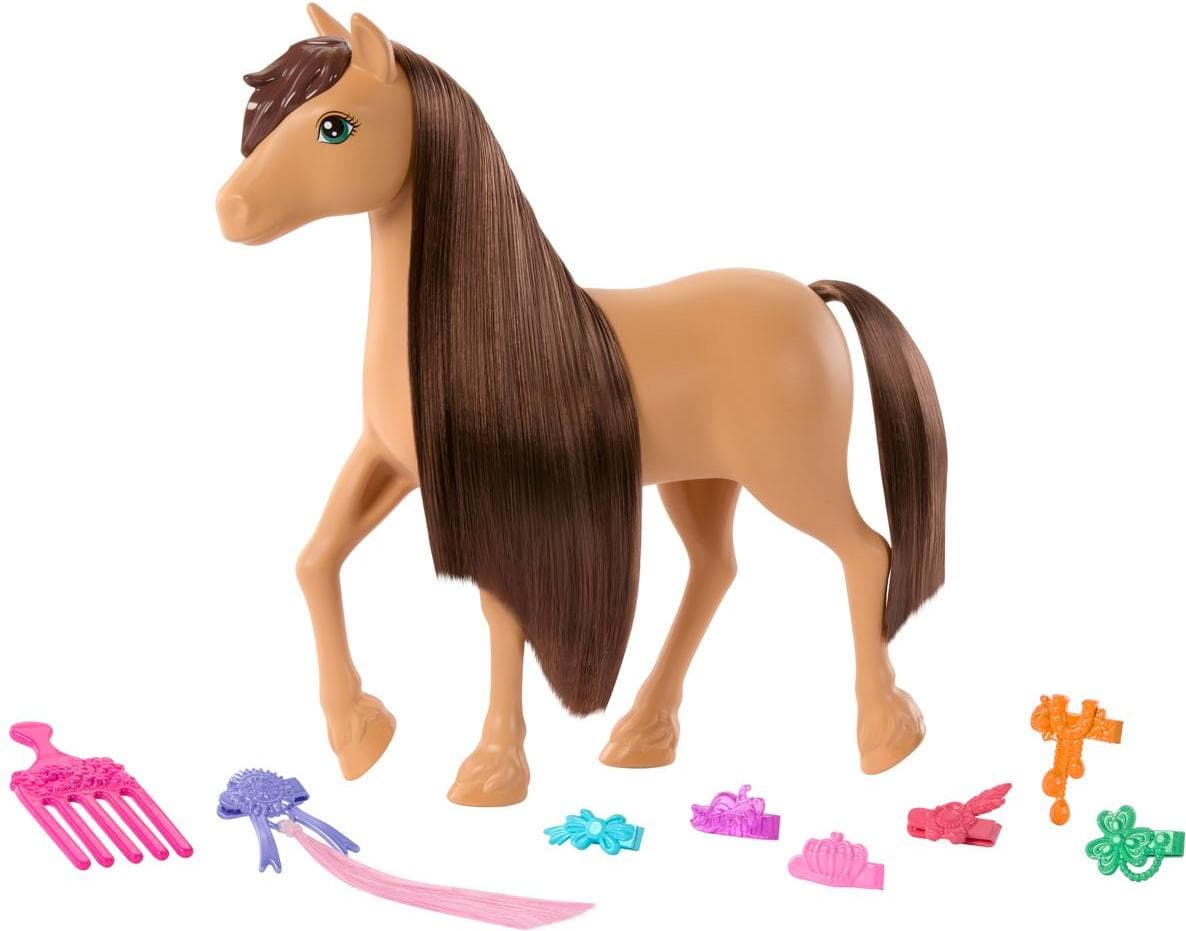Barbie - Пони с дълга гривa за прически, руса грива