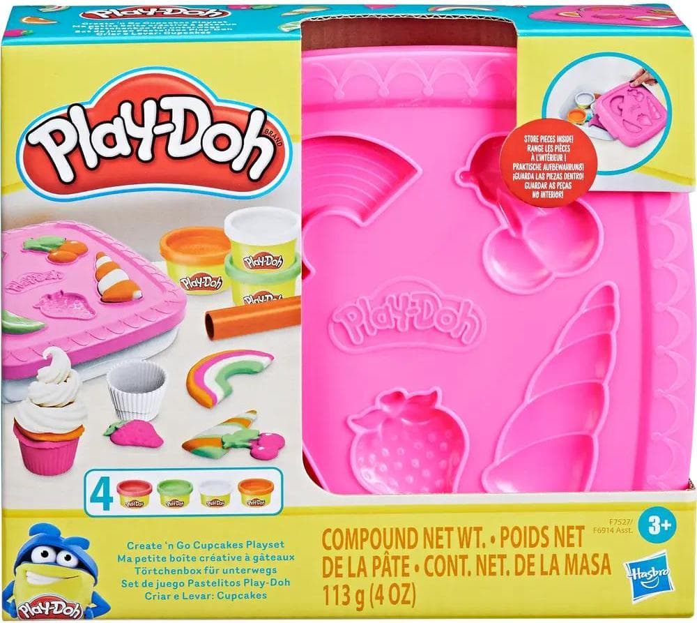 Play Doh - Преносим творчески комплект, син