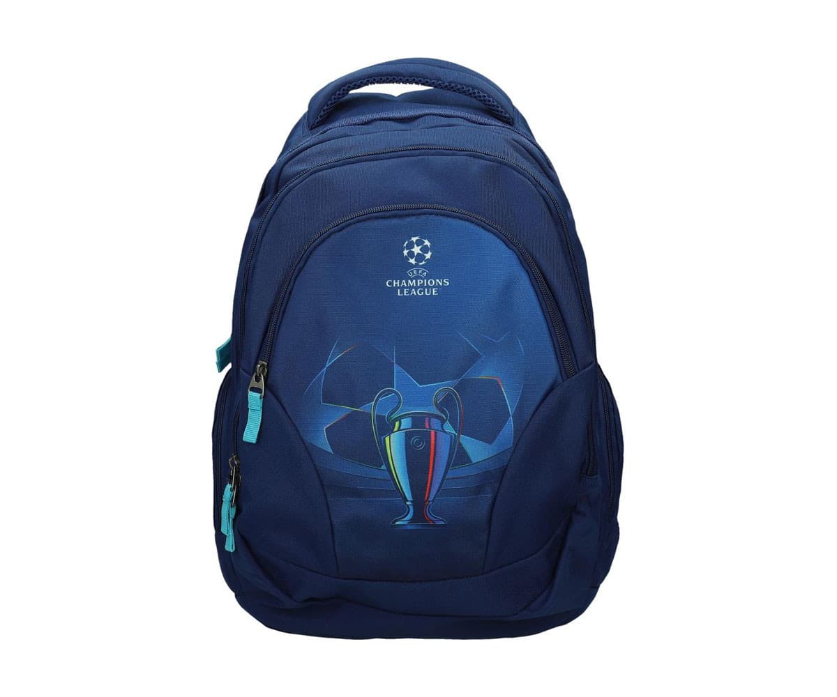 Ученическа раница UEFA, 31 х 22 х 45 см, синя